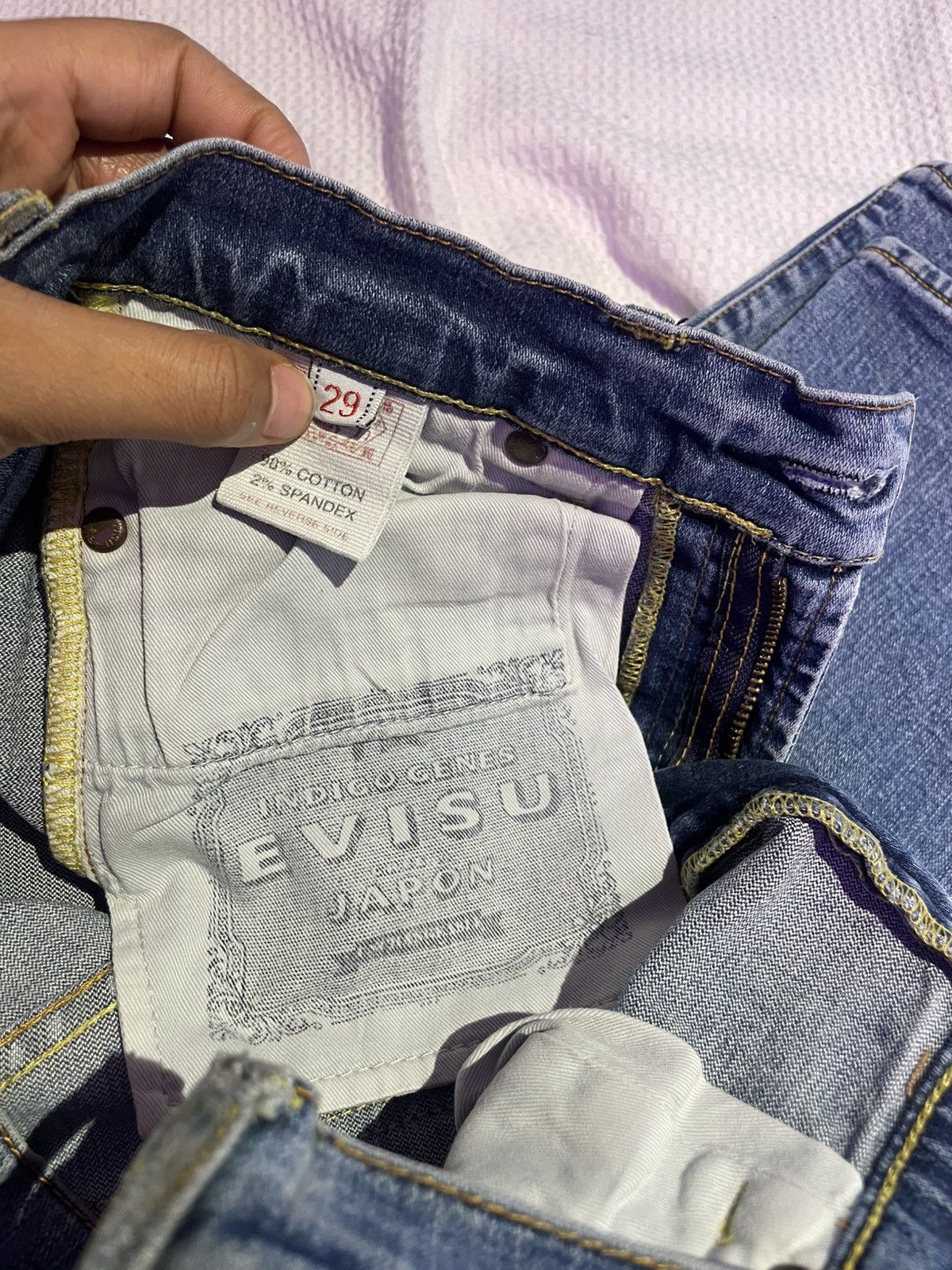 Evisu Evisu Embroidery Bootcut Jeans Size 29" - 5 Thumbnail