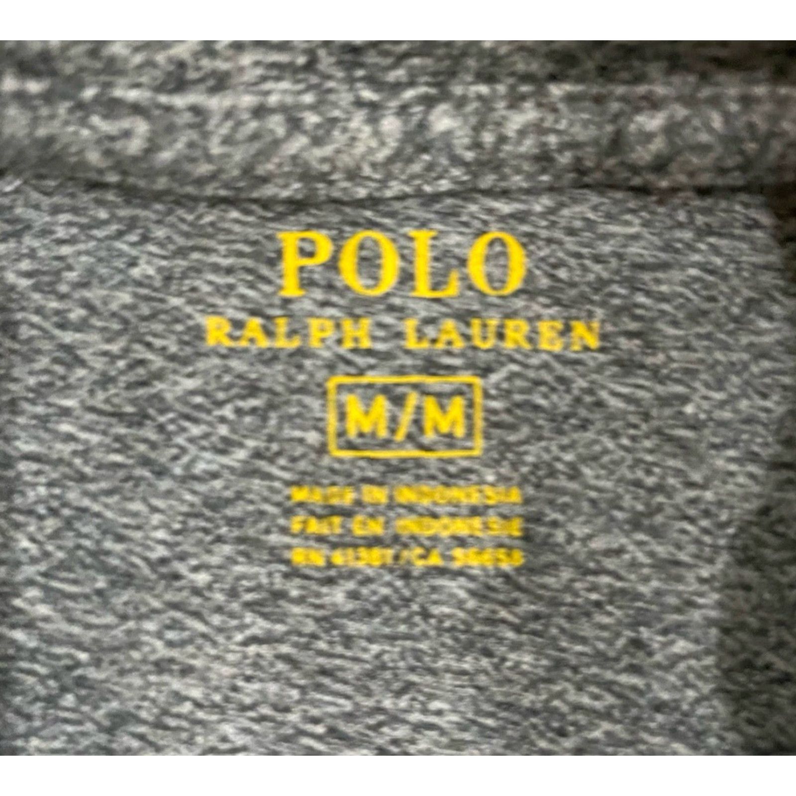 Polo Ralph Lauren Polo Ralph Lauren Tee Mens Size M Gray 100% Cotton T-Shirt Size US M / EU 48-50 / 2 - 2 Thumbnail