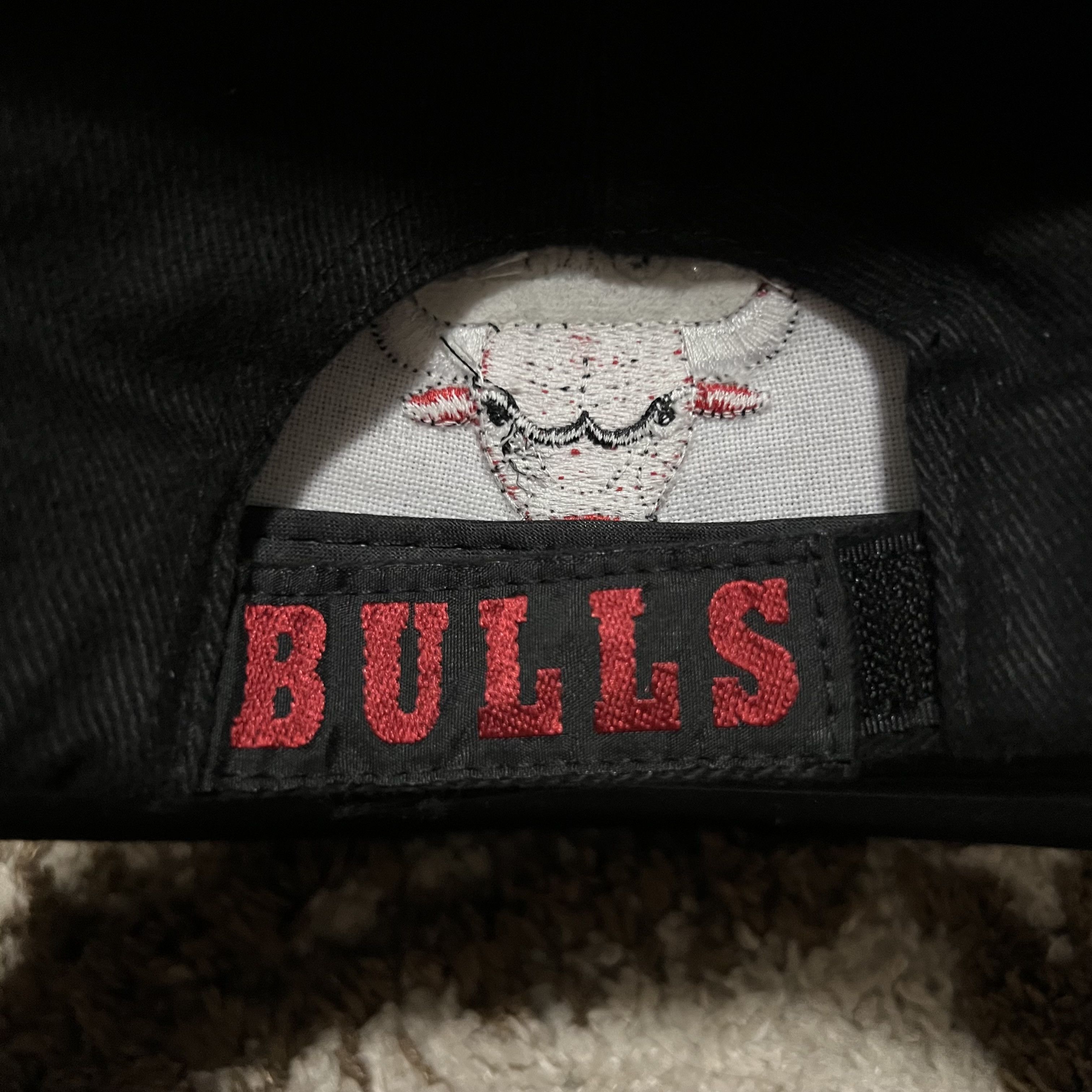 Logo 7 × NBA × Vintage Vintage Logo 7 Chicago Bulls Adjustable Hat Spellout 90s Size ONE SIZE - 3 Thumbnail