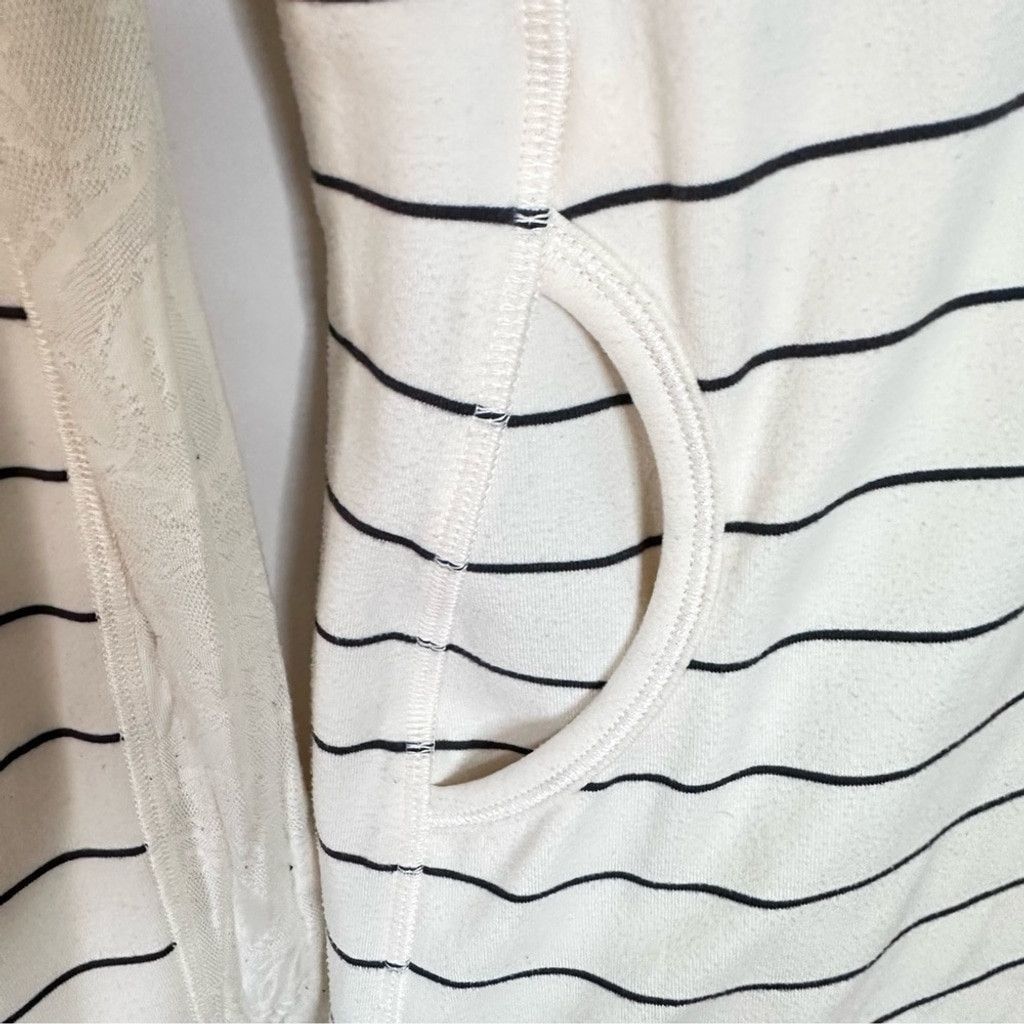 Lululemon Lululemon Star Runner I/2 Zip Lace Ivory Pullover Size 6 Size M / US 6-8 / IT 42-44 - 5 Thumbnail
