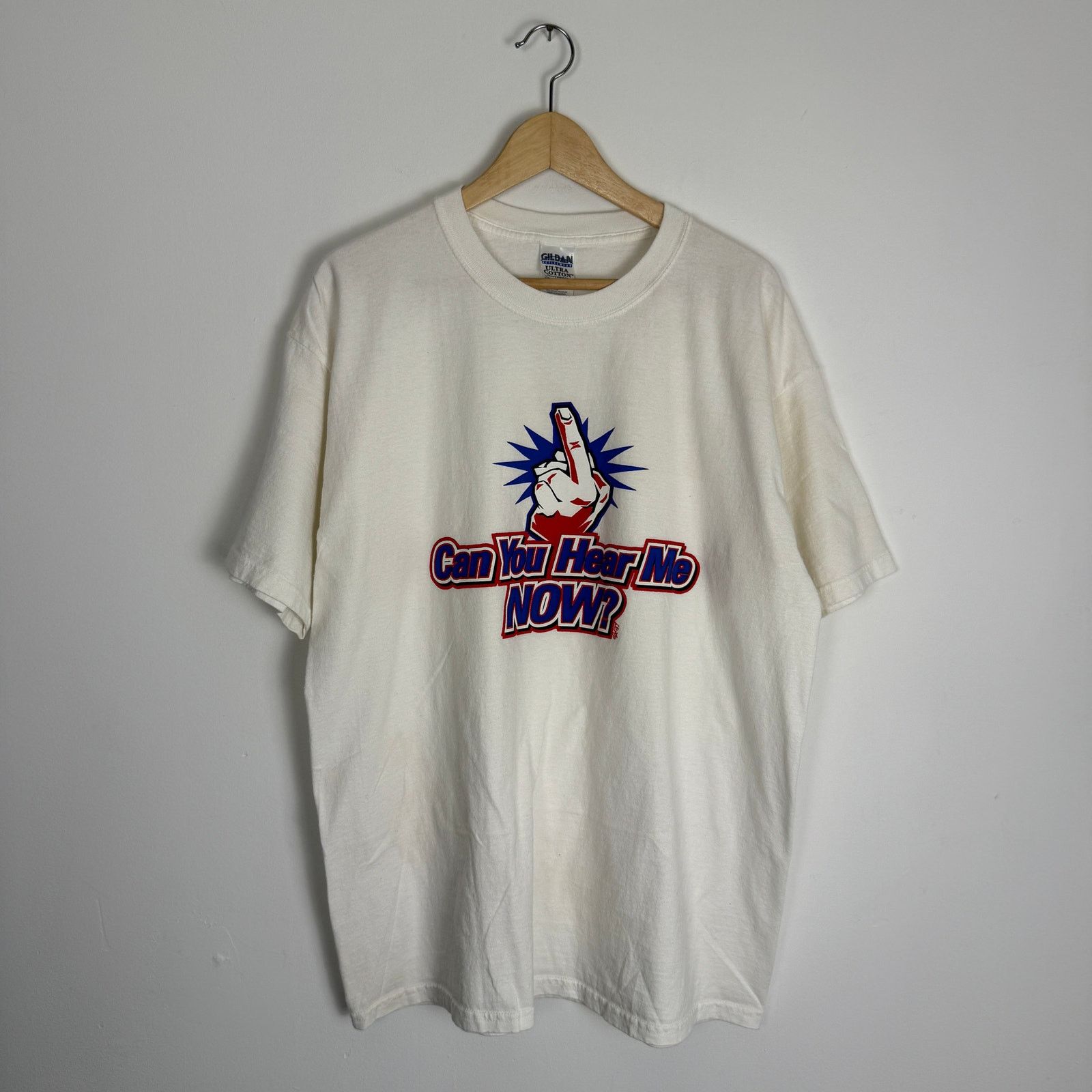 Vintage Vintage Middle Finger T-Shirt 2XL Y2K Spencer