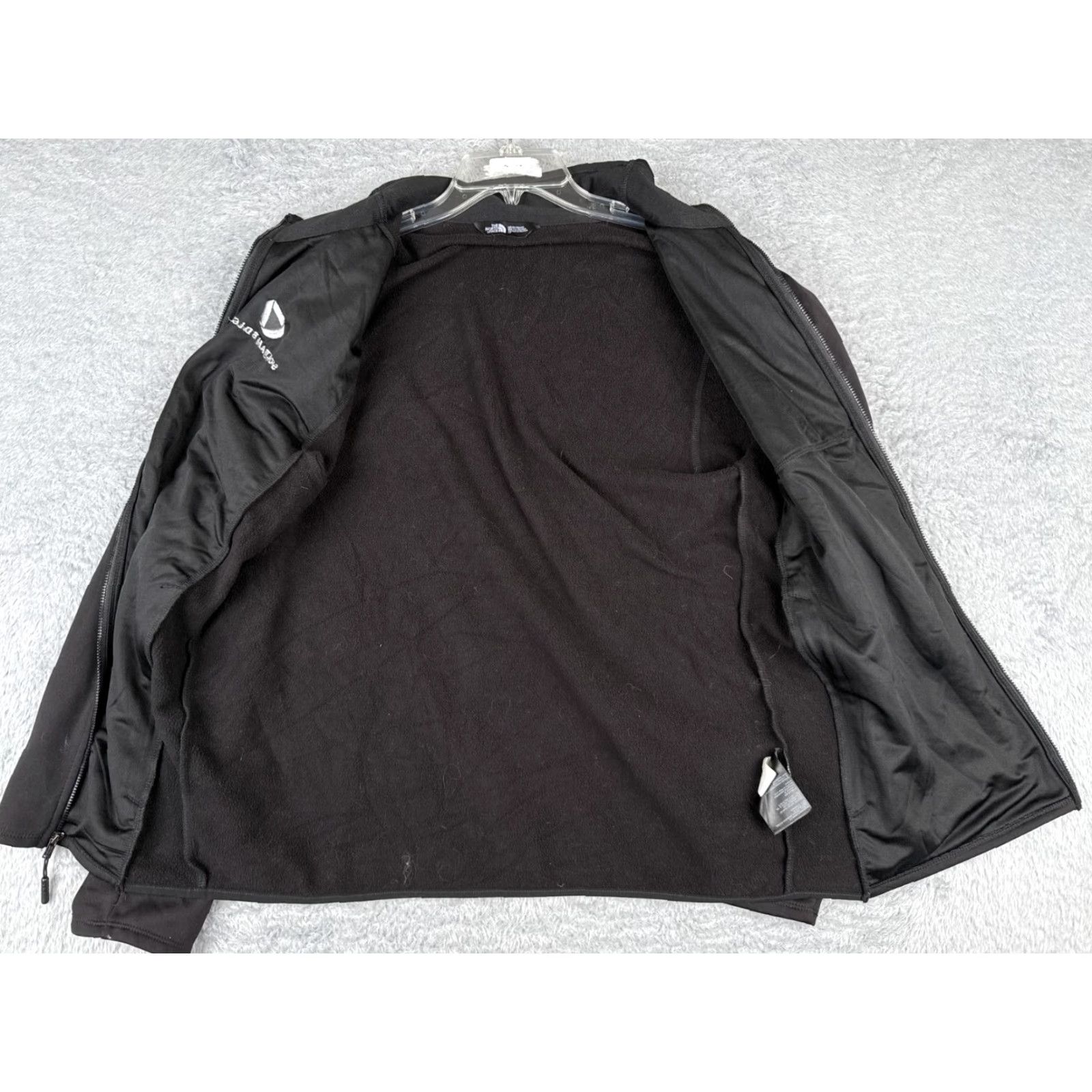 The North Face The North Face Jacket Mens Large Black Softshell Full Zip Mock Neck Pockets Size US L / EU 52-54 / 3 - 2 Thumbnail