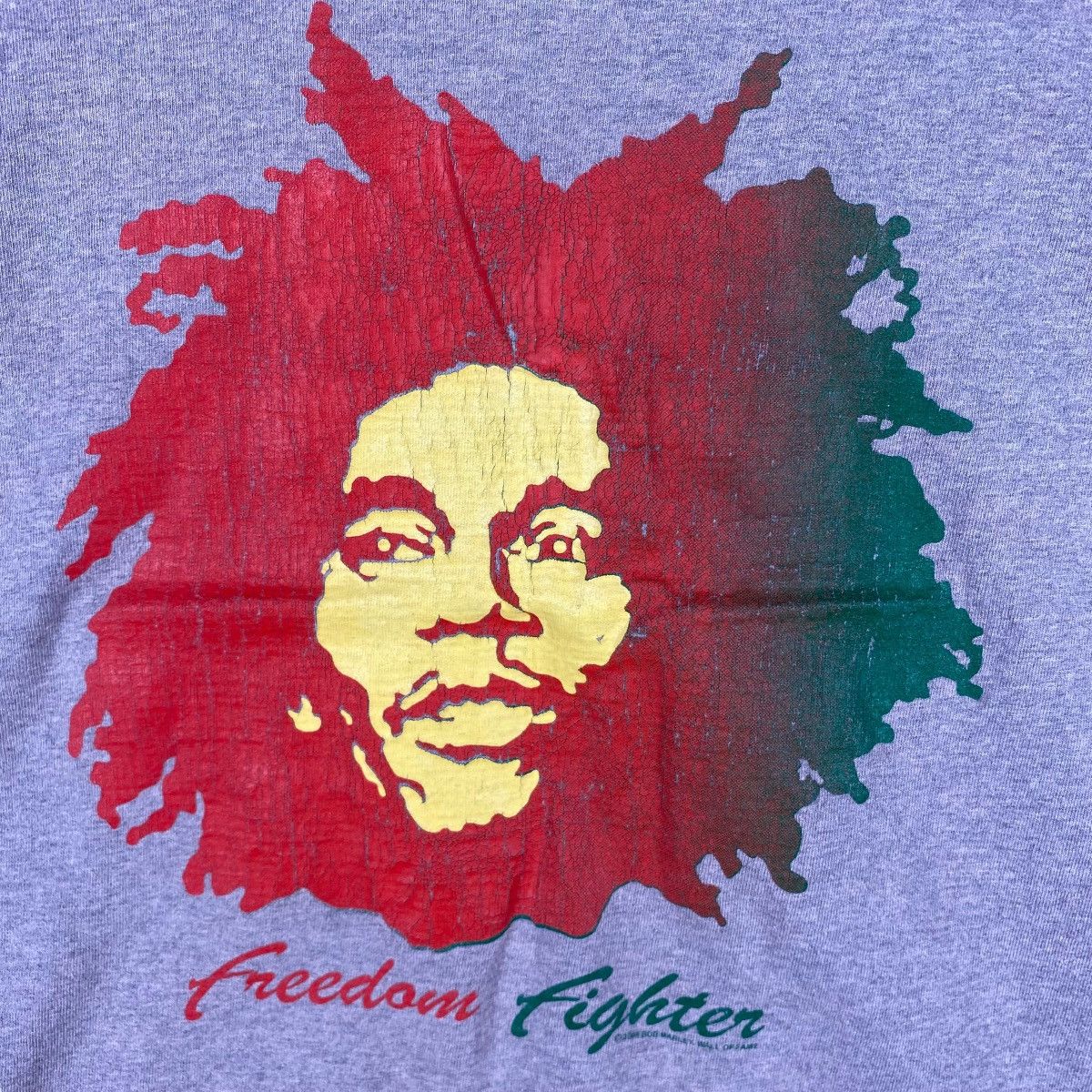 Bob Marley Vintage 00's BOB MARLEY Freedom Fighter Sleeveless Tank Tops Size XS / US 0-2 / IT 36-38 - 3 Thumbnail