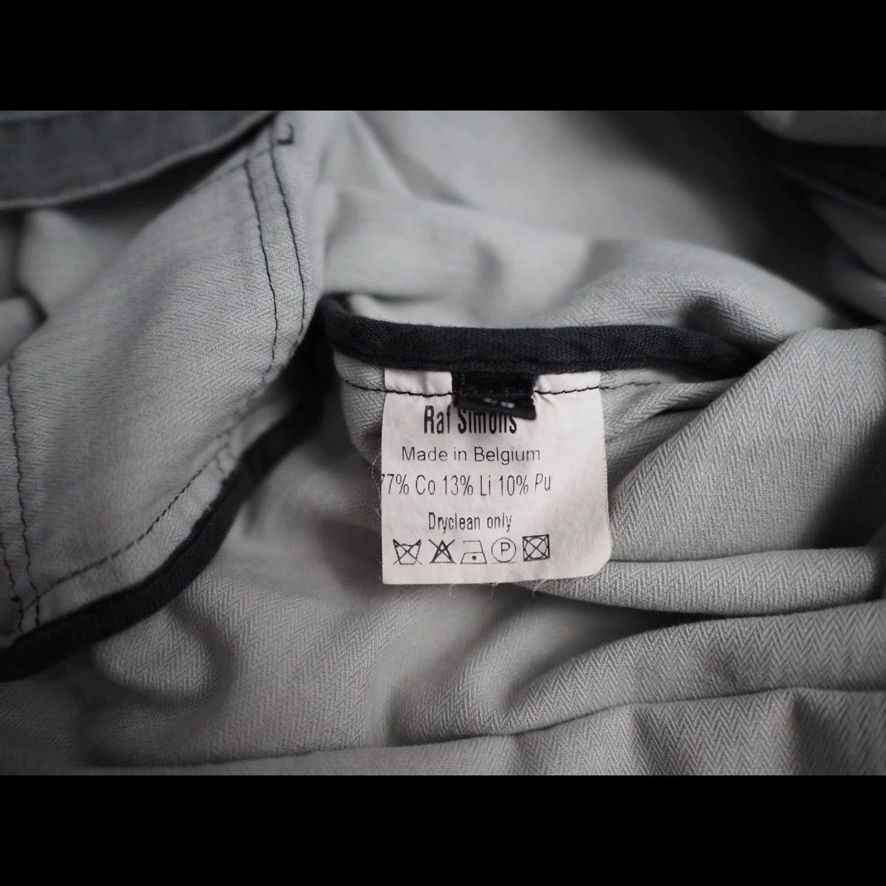 Raf Simons Raf Simons Face jacket behind the gray religious period-250 Size US M / EU 48-50 / 2 - 7 Thumbnail
