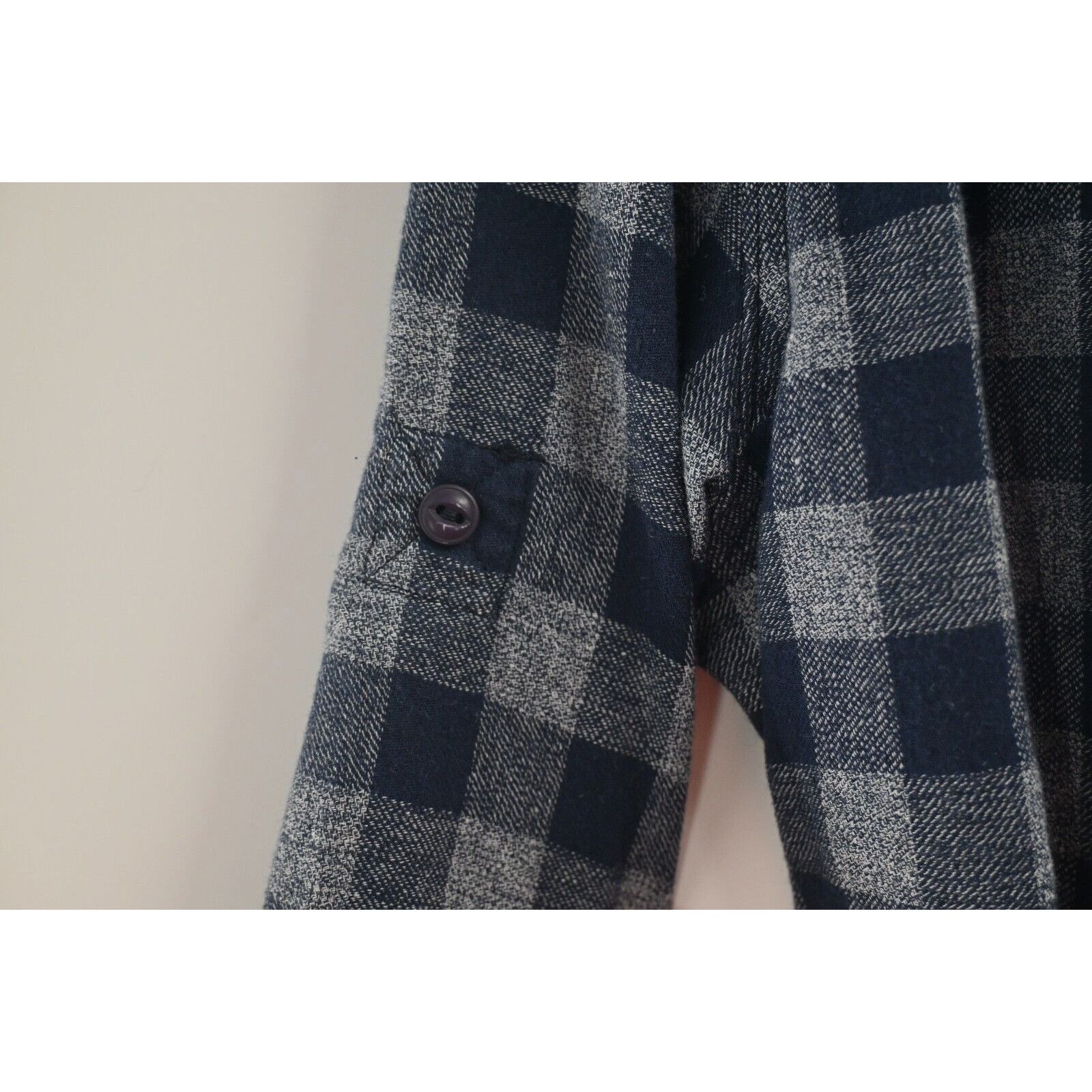 Company 81 Company Eighty One Western Flannel Navy Blue Shirt L Gorp Size US L / EU 52-54 / 3 - 6 Thumbnail