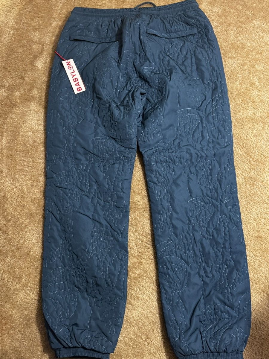 Babylon Burning palm tree embroidered pants Size US 44 / EU 60 - 3 Thumbnail
