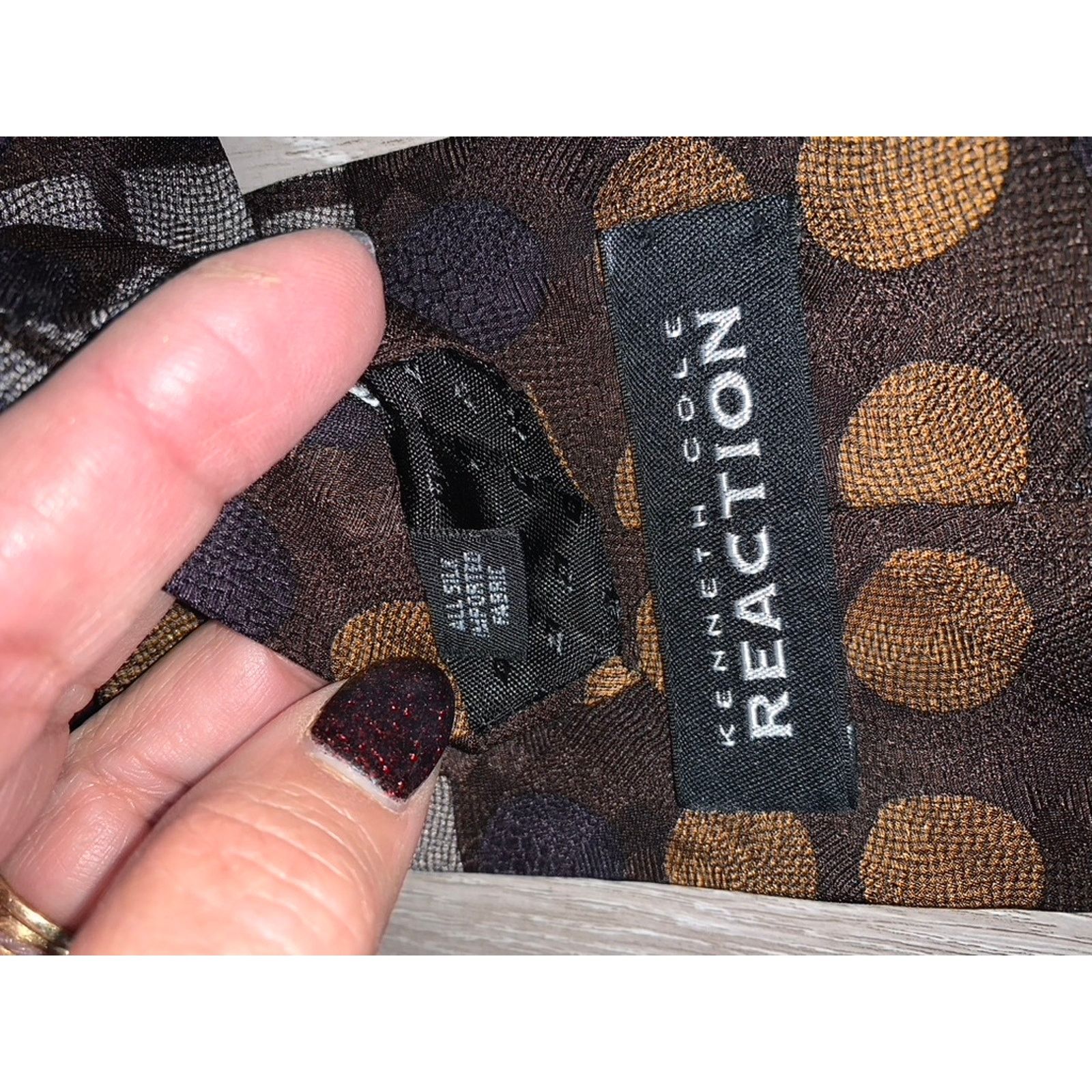 Kenneth Cole Kenneth Cole Reaction Men's Multicolor Silk Tie Set of 5 Size ONE SIZE - 3 Thumbnail