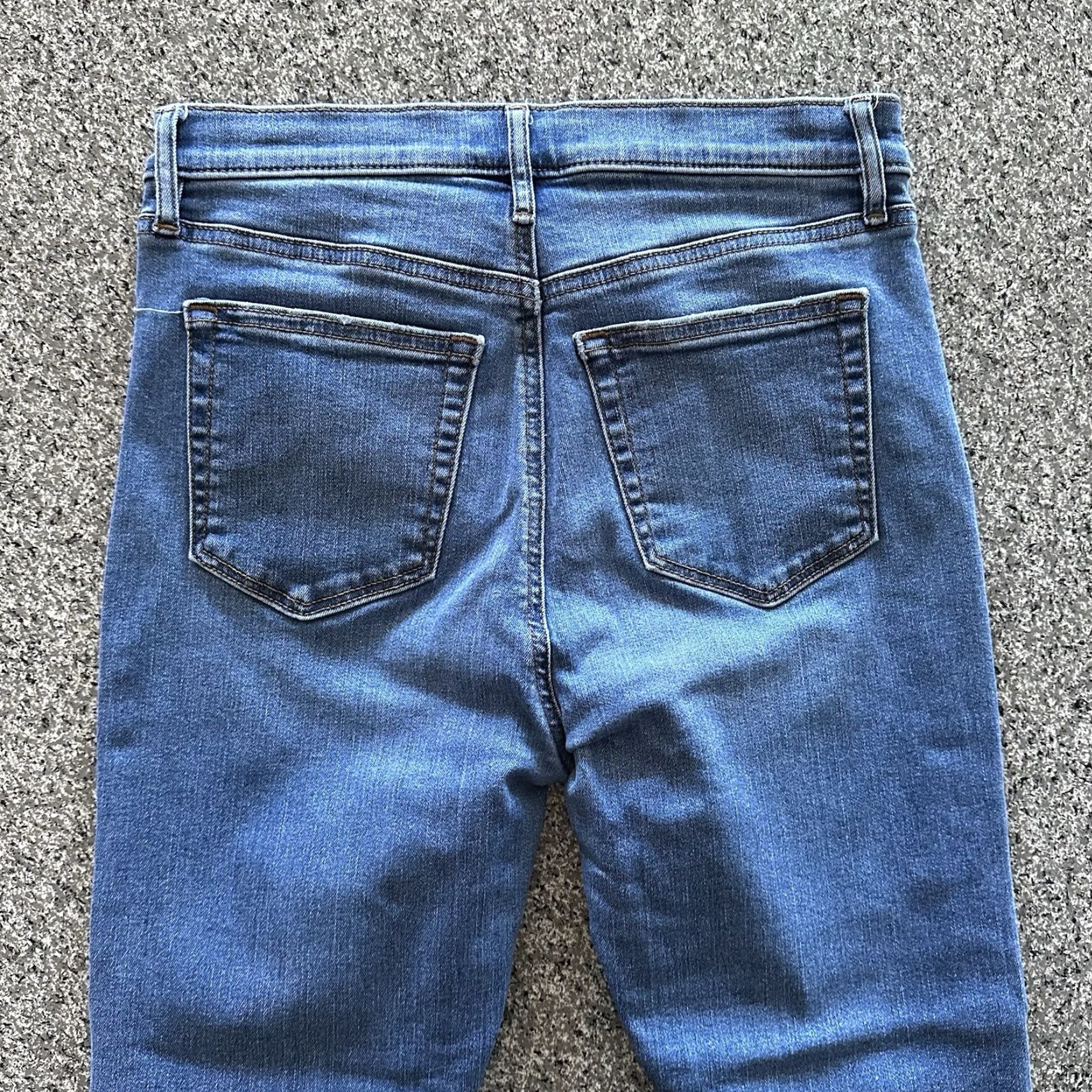 Loft Loft Jeans Womens 6 28x25 High Rise Skinny Light Wash Denim Blue Stretch 5-Pocket Size 28" / US 6 / IT 42 - 5 Thumbnail