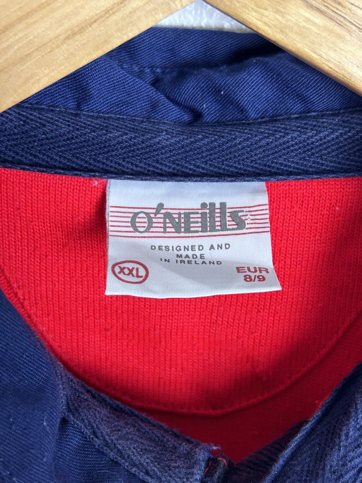 O'Neills 90s Vintage Oneills Munster Rugby Union Shirt Jersey Sweat Size US XL / EU 56 / 4 - 9 Thumbnail