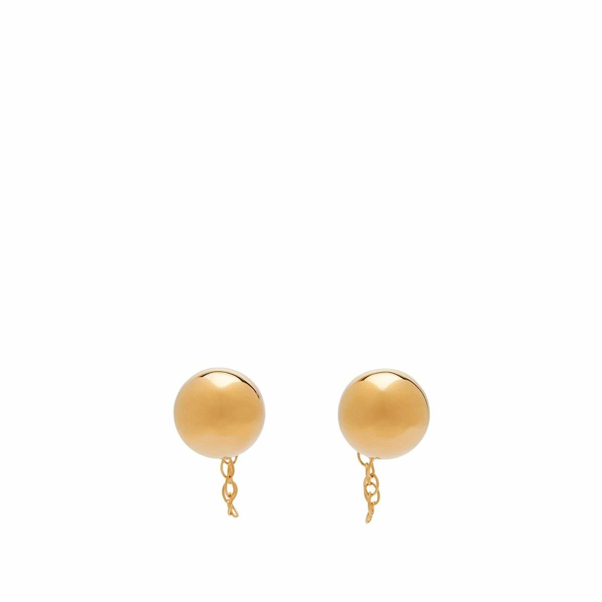 Jil Sander o1loc1c0426 Size:OS/Earrings in Golden Size ONE SIZE - 1 Thumbnail