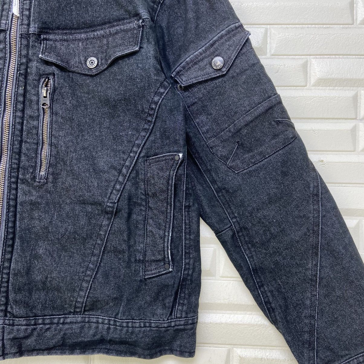 Japanese Brand Japanese Brand I’z Frontier Biker Stretch Denim Jacket Size US S / EU 44-46 / 1 - 10 Thumbnail