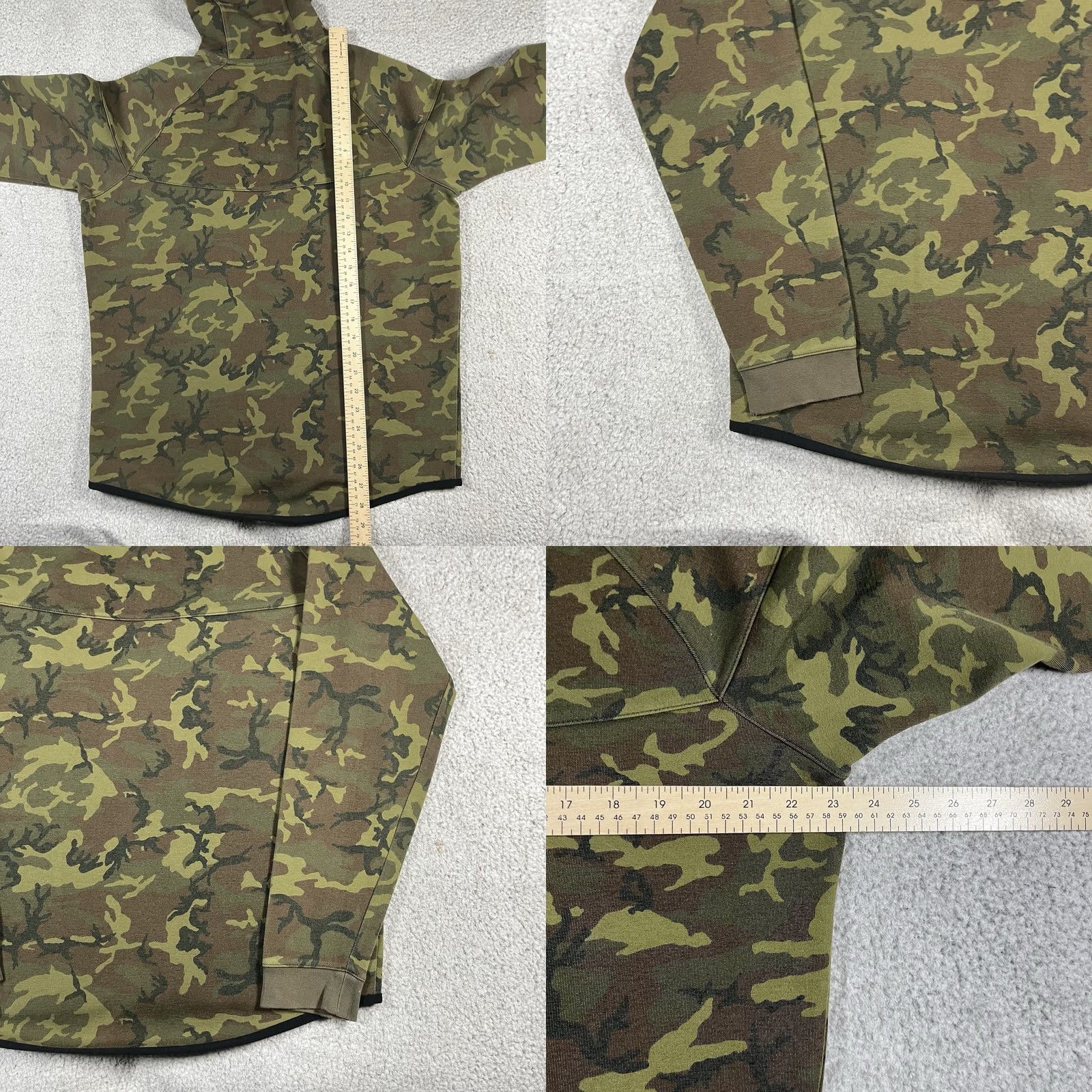 Nike Nike Tech Fleece Hoodie Mens L Camouflage Full Zip Jacket Windrunner Outdoor Shirt Size US L / EU 52-54 / 3 - 10 Thumbnail