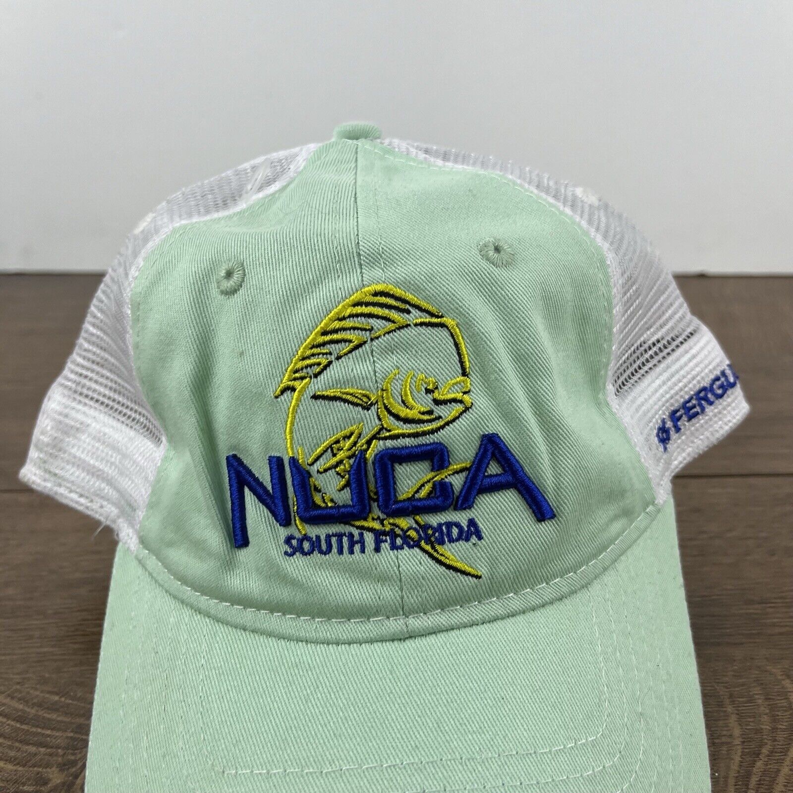 Other NUCA South Florida Hat Adjustable Hat Teal Blue Adjustable H Size ONE SIZE - 7 Thumbnail