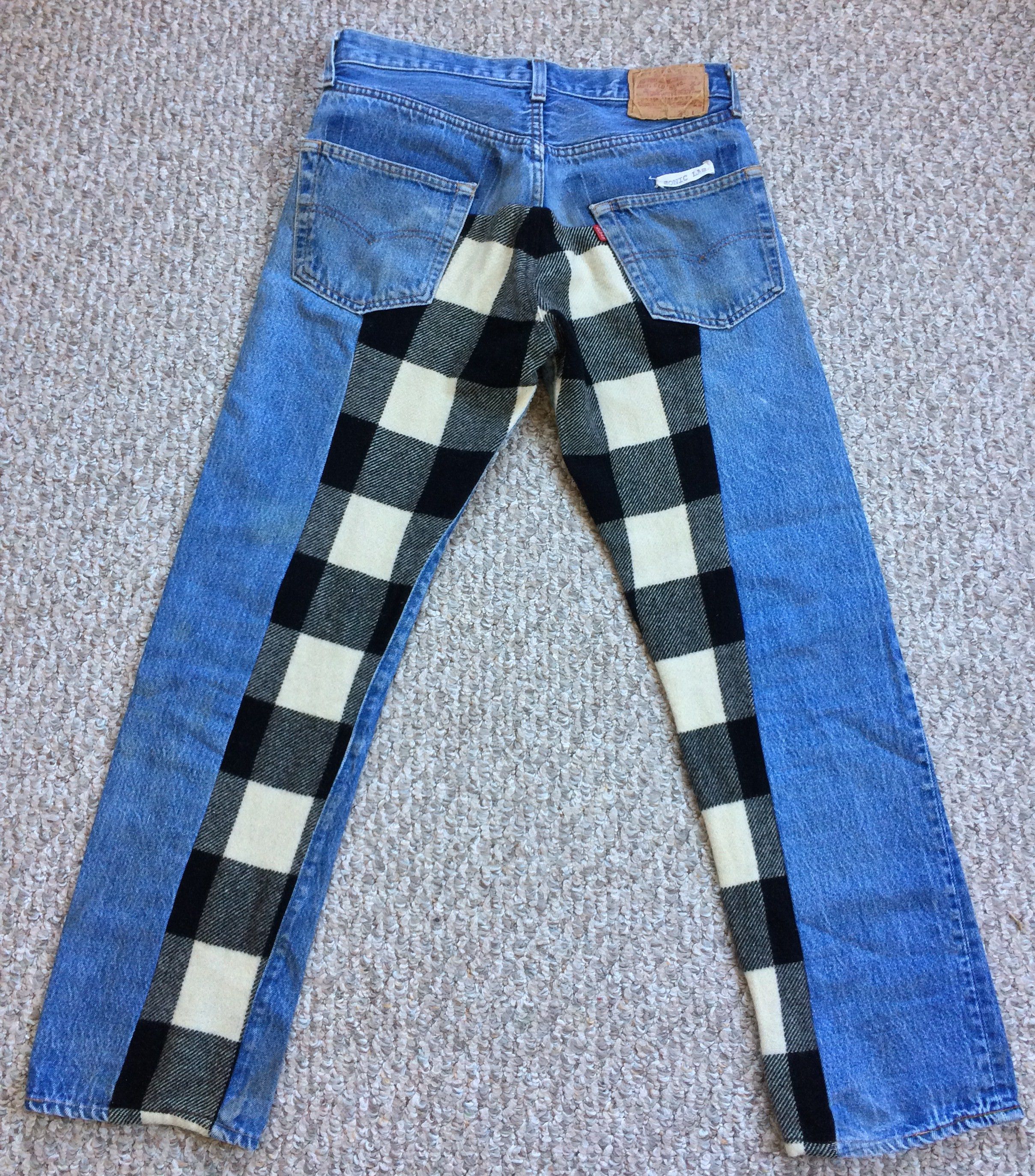 Levi's Sonic Lab Rebuild Hybrid Denim Size US 32 / EU 48 - 1 Thumbnail