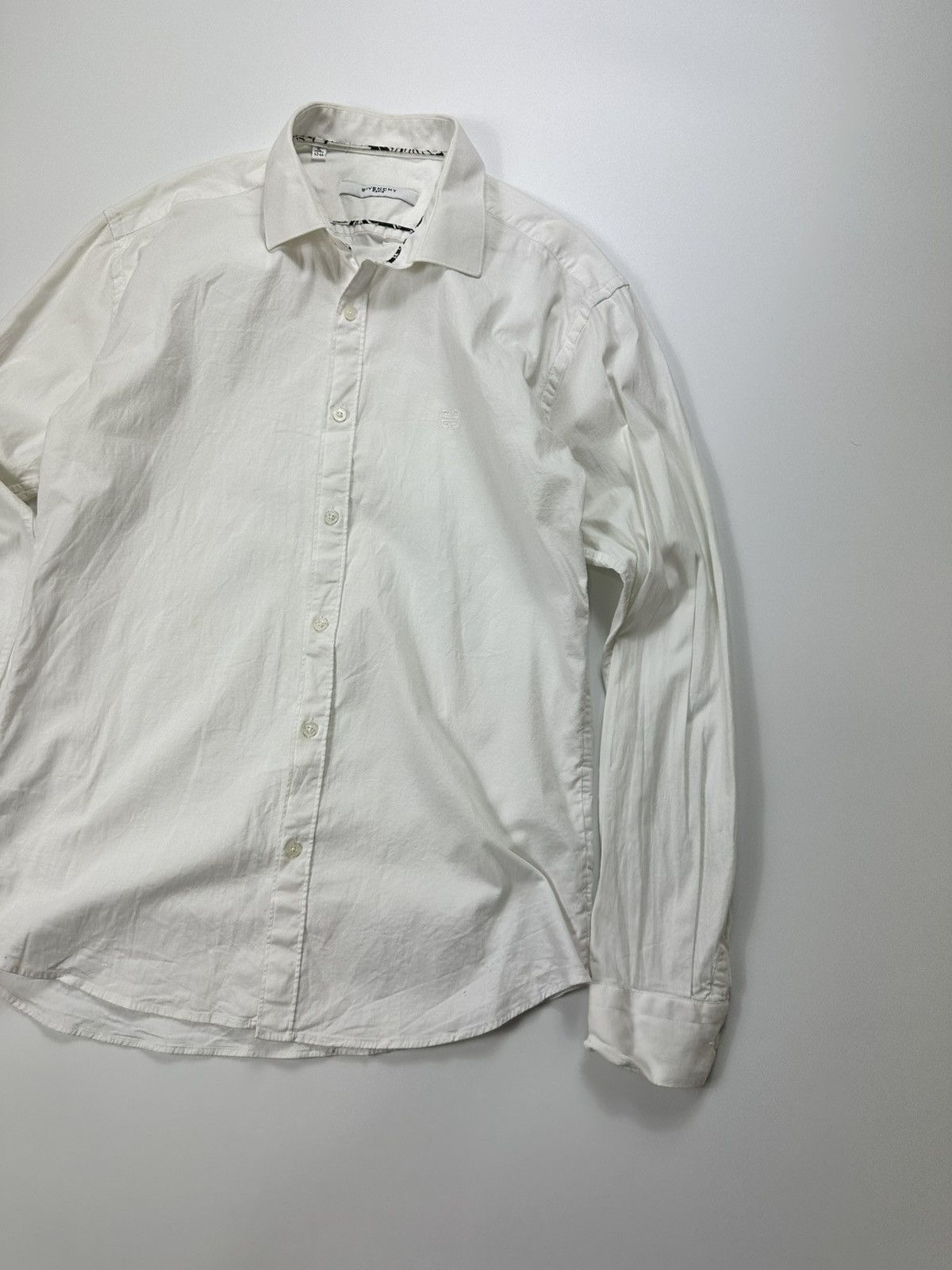 Givenchy Givenchy Dress Shirt Logo Size US XL / EU 56 / 4 - 4 Thumbnail