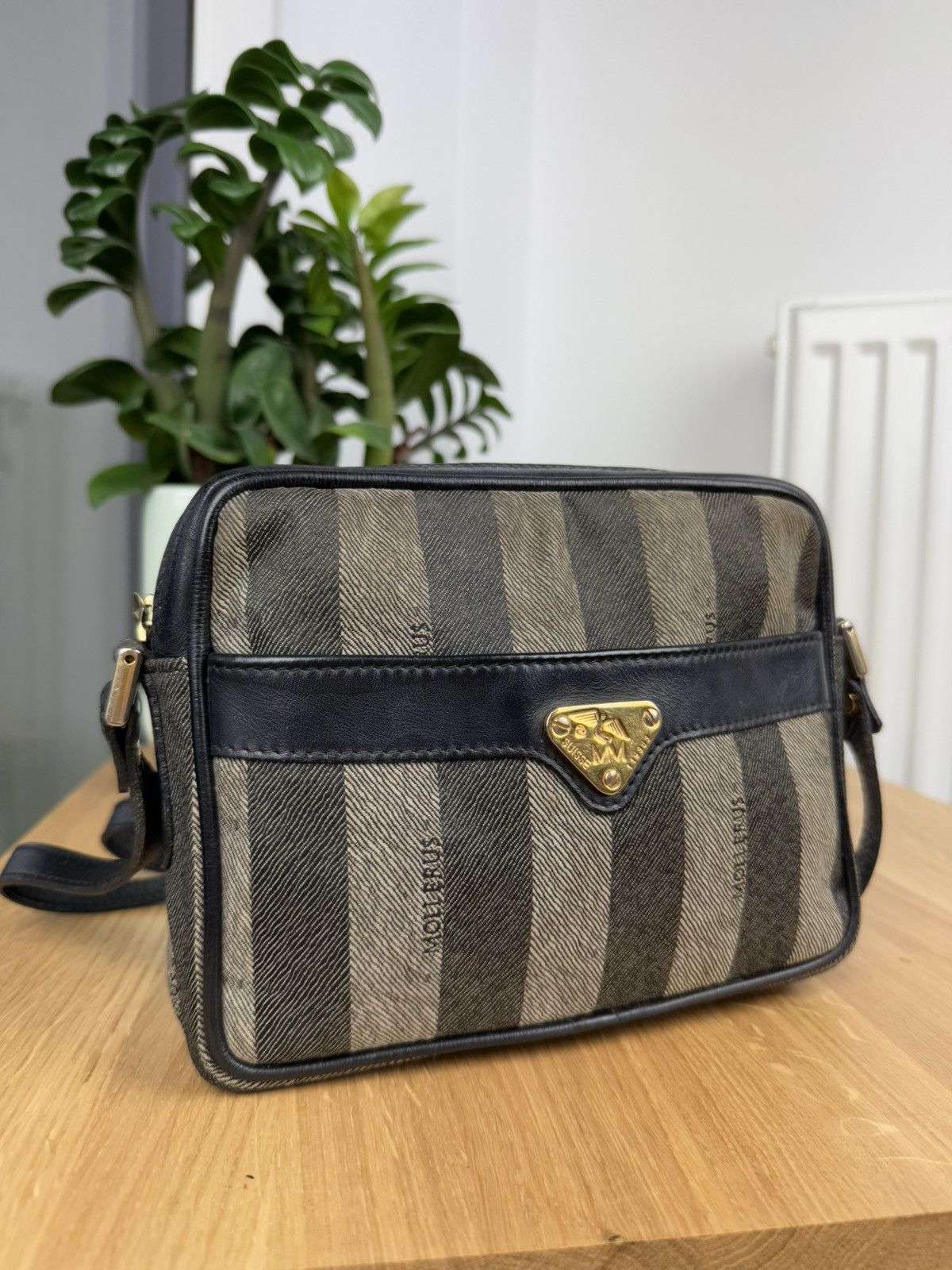 MCM × Vintage MAISON MOLLERUS VINTAGE MONOGRAM LEATHER BAG Size ONE SIZE - 2 Thumbnail