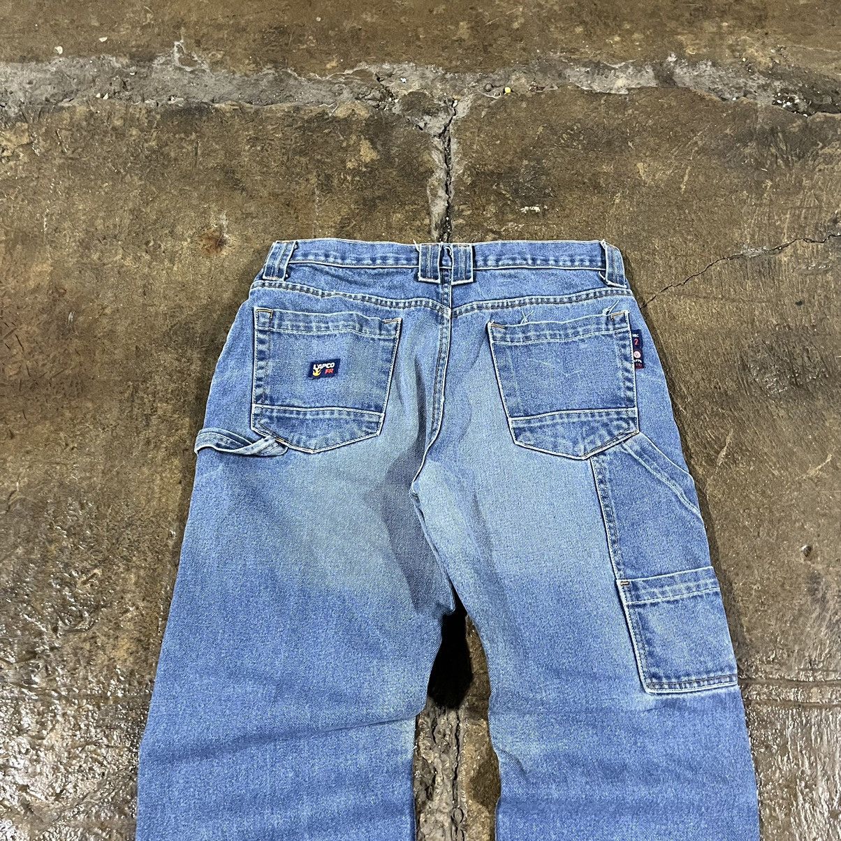Carhartt × Vintage Crazy Y2K Carhartt Style Carpenter Jeans Workwear Skater Size US 34 / EU 50 - 4 Thumbnail