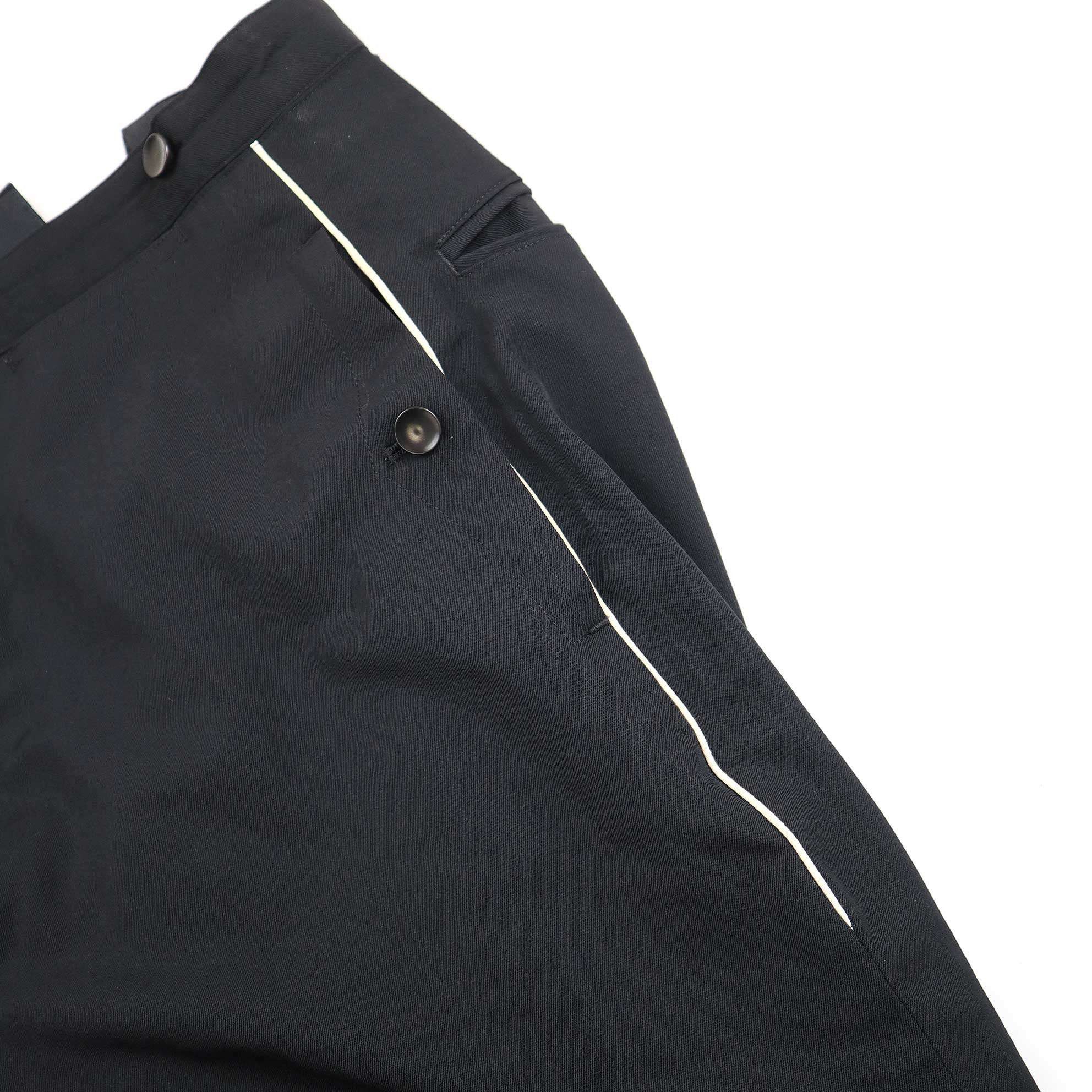 Yohji Yamamoto Yohji Yamamoto Pour Homme 03SS Side Piping Wool Wide Pants Size US 33 - 6 Thumbnail