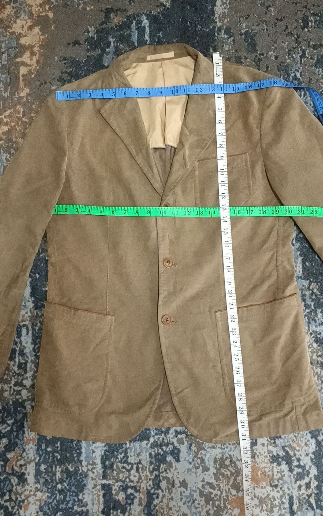 Lanvin Lanvin Collection Coduroy Coat/Blazer Size US M / EU 48-50 / 2 - 14 Thumbnail