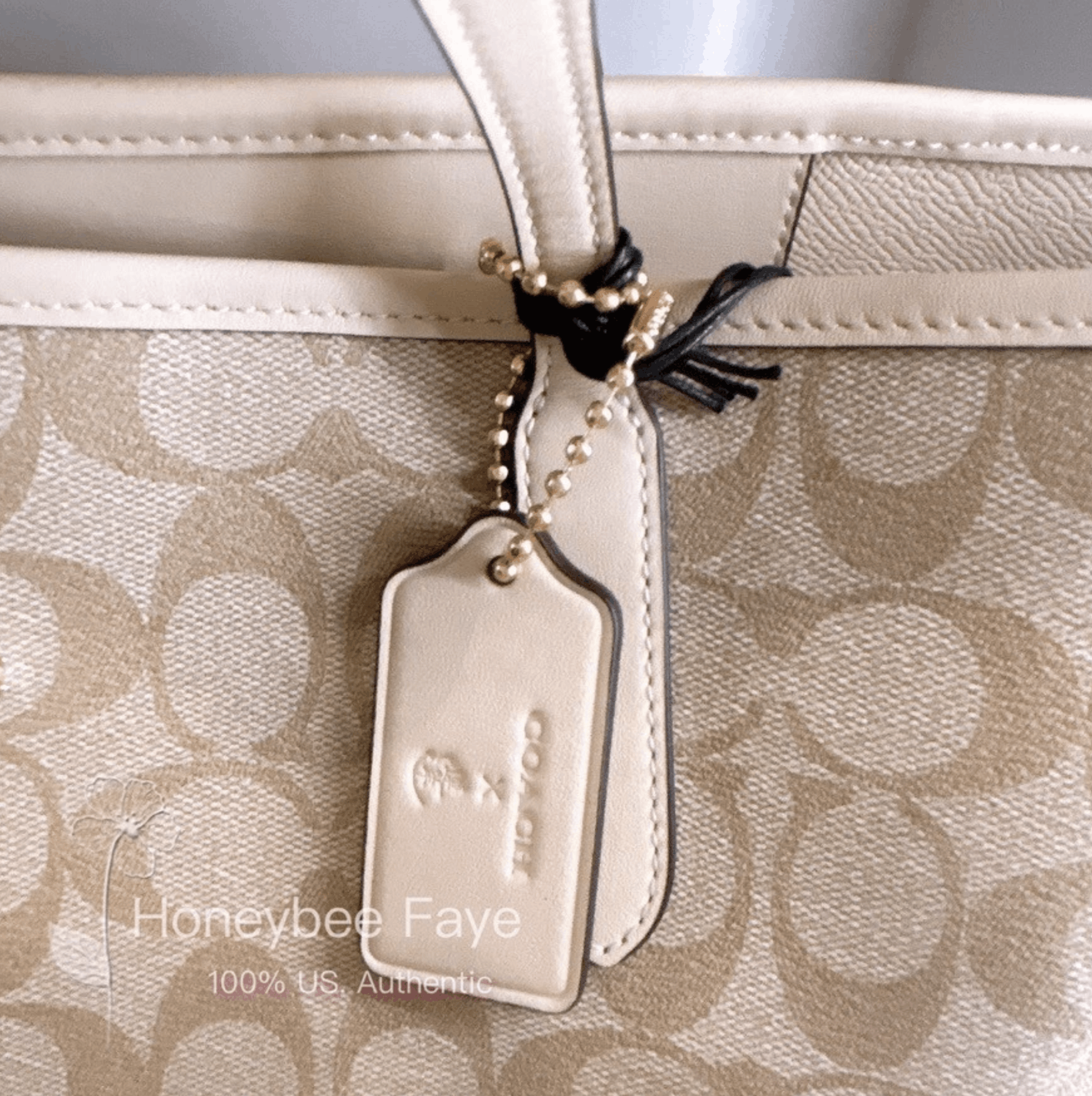 Coach NWT Coach New Year City Tote Bag With Dragon CQ188 Size ONE SIZE - 4 Thumbnail