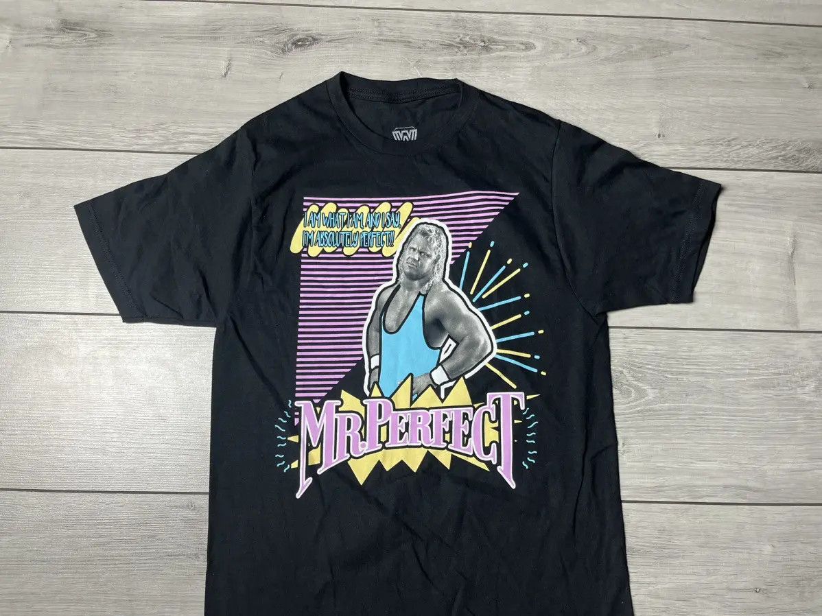 WWE Wwe Tshirt Mr Perfect i am absolutely perfect size Small Size US S / EU 44-46 / 1 - 3 Thumbnail
