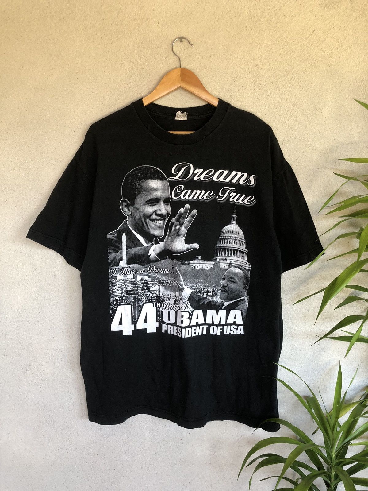 Vintage Crazy Vintage Y2K President Barack Obama Tee Size US XL / EU 56 / 4 - 1 Thumbnail
