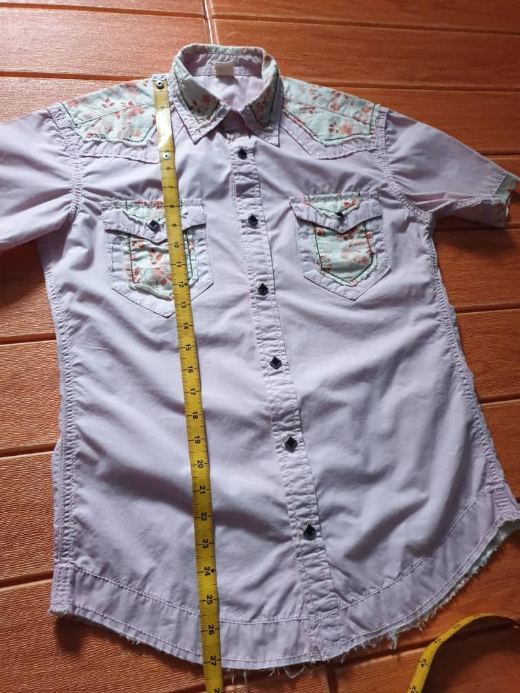 Eternal 💥Eternal Japanese brand soft pink western shirt Size US M / EU 48-50 / 2 - 8 Thumbnail