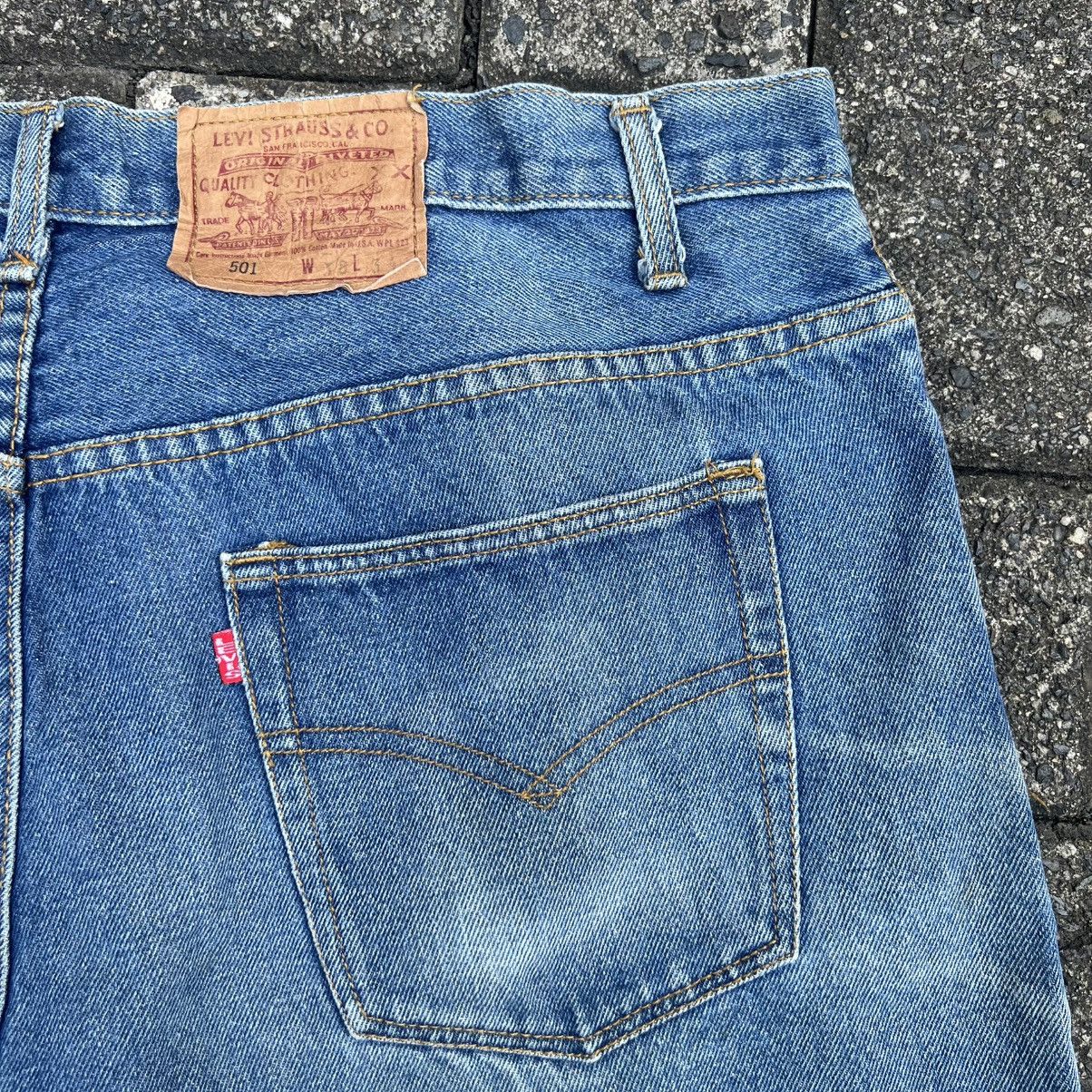 Levi's × Levi's Vintage Clothing Vintage Levi's 501 Big E Short Pants Size US 38 / EU 54 - 5 Thumbnail
