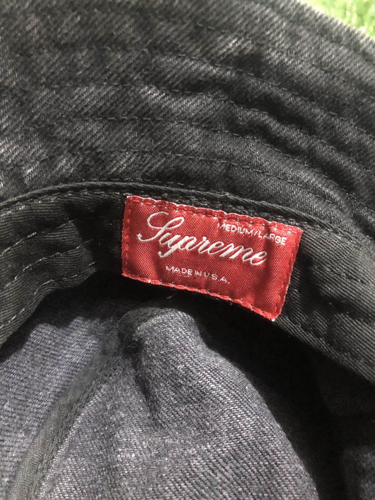 Supreme SUPREME BUCKET HAT BLACK SCRIPT SIDE POUCH Size ONE SIZE - 5 Thumbnail