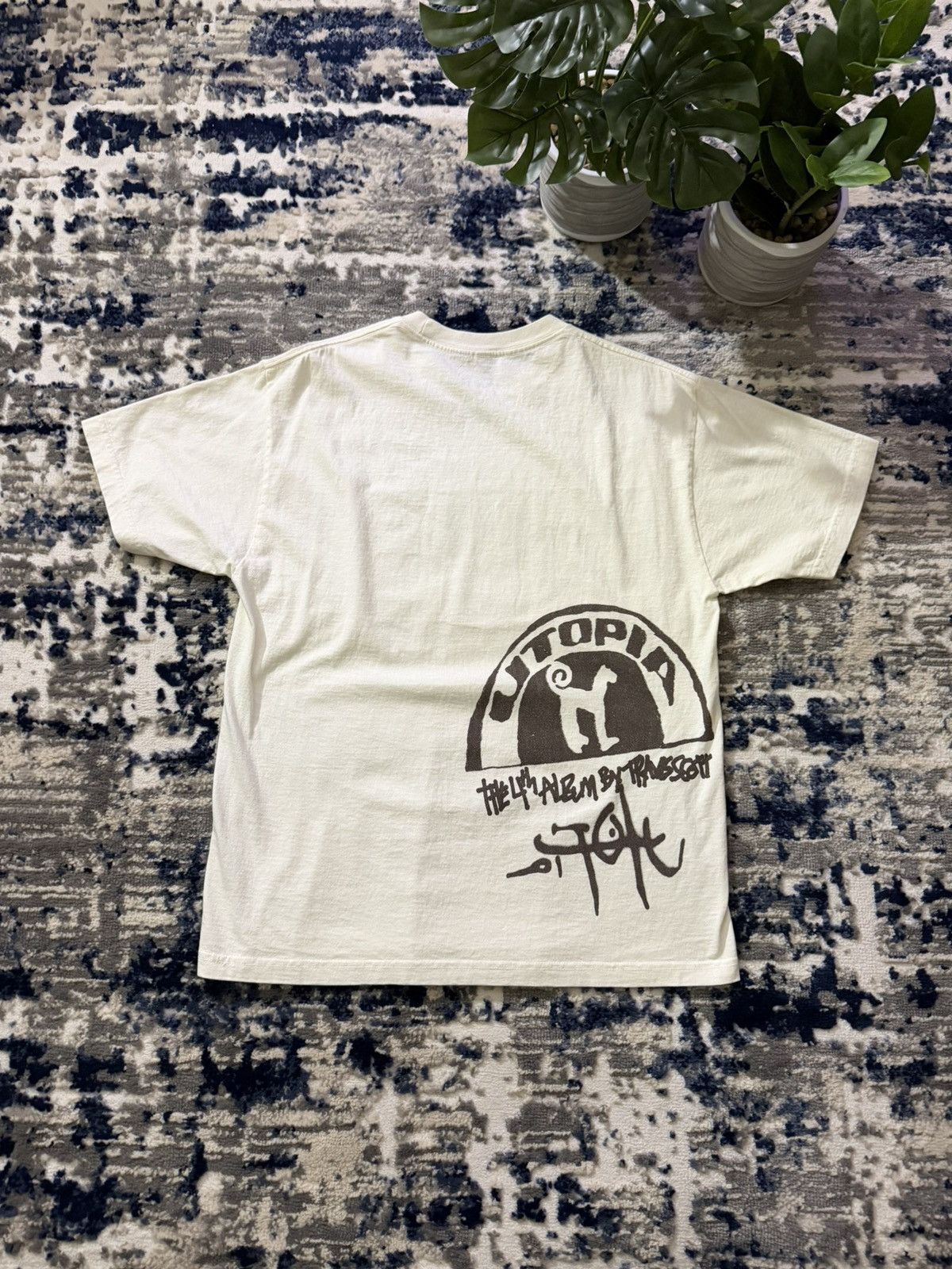 Travis Scott Travis Scott Utopia Tee Size US L / EU 52-54 / 3 - 2 Thumbnail