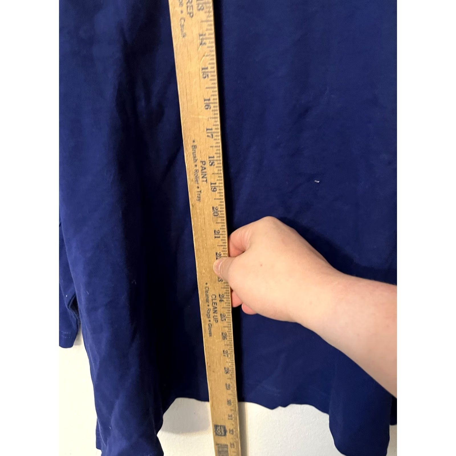 Jones New York VINTAGE Jones New York Sport TurtleNeck 1X Blue Pullover Knit Sweater Women Long Sleeve 100% Cotton Classic Size XL / US 12-14 / IT 48-50 - 4 Thumbnail