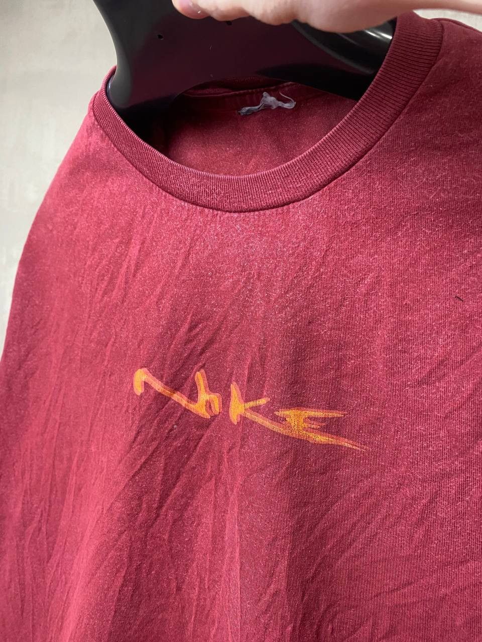 Nike 🔥 Nike 90s Vintage Rare Logo Y2K Washed T Shirt Swoosh TN Size US XL / EU 56 / 4 - 7 Thumbnail