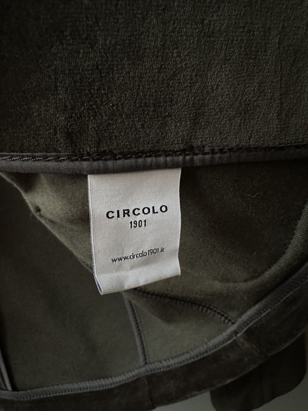Circolo 1901 Circolo 1901 Green Velvet Size 40IT Size S / US 4 / IT 40 - 6 Thumbnail