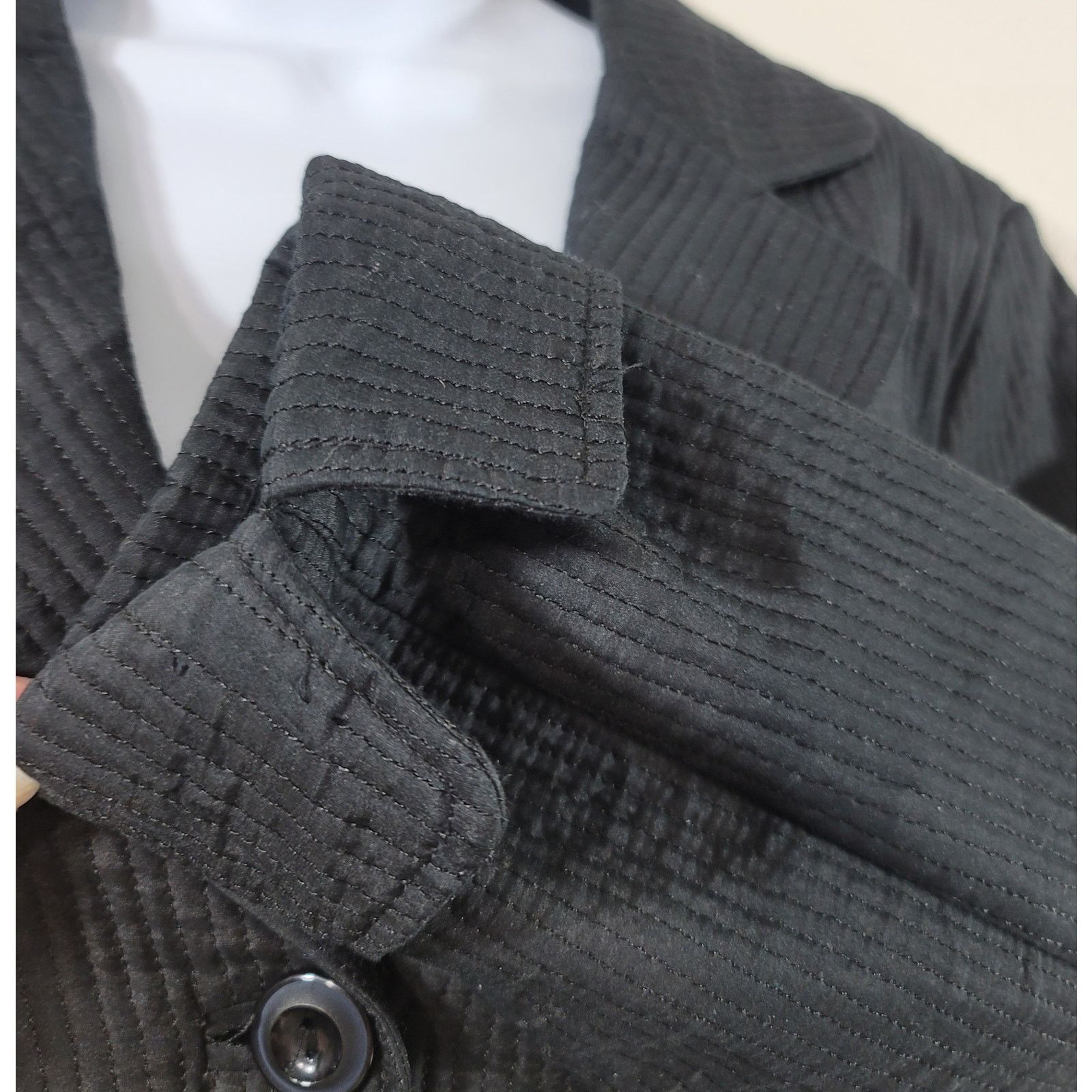 Coldwater Creek Coldwater Creek Black Channel Quilted Jacket 16 NWOT Size XXL / US 16-18 / IT 52-54 - 6 Thumbnail