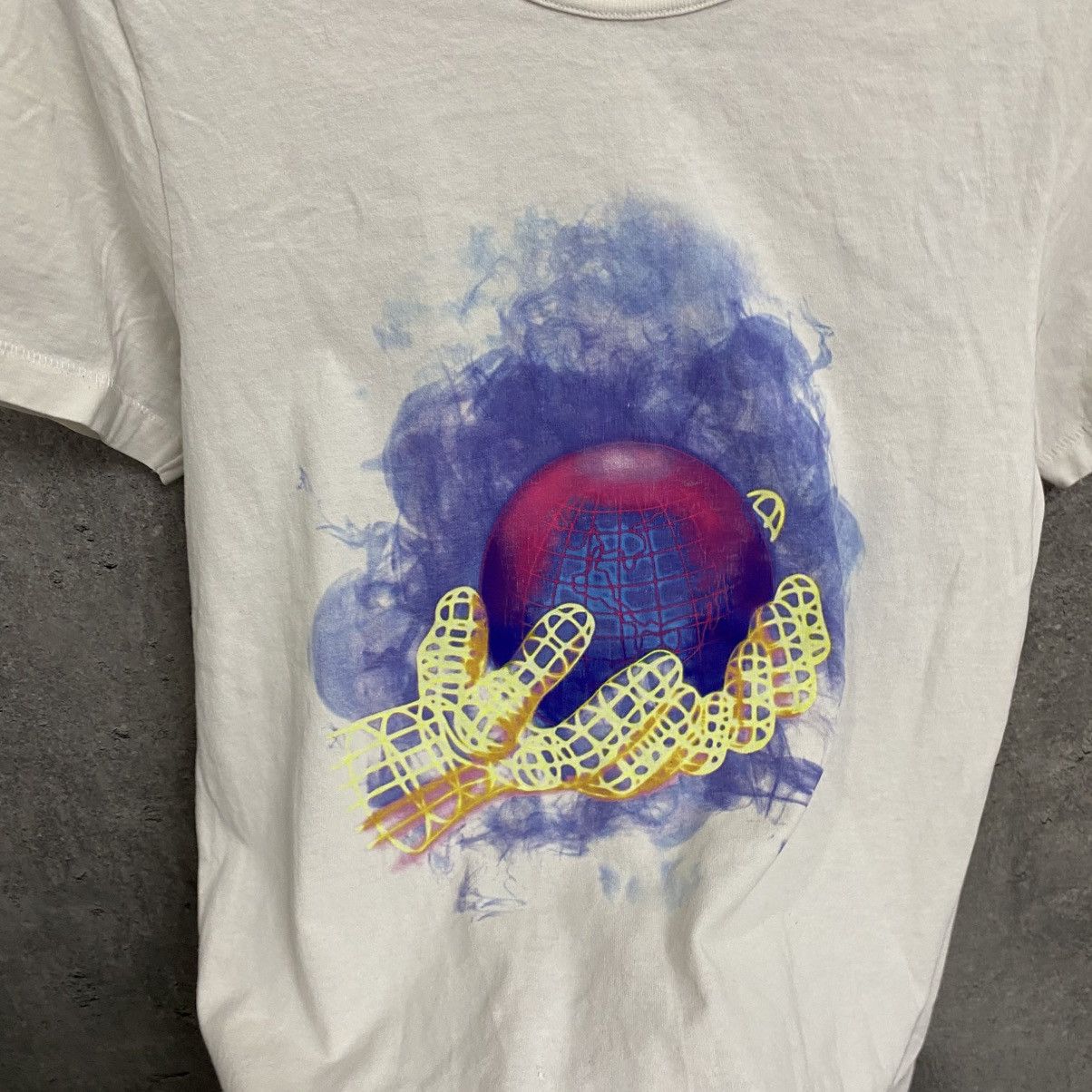 Off-White Off-White World Hand T-Shirt Size US S / EU 44-46 / 1 - 8 Thumbnail