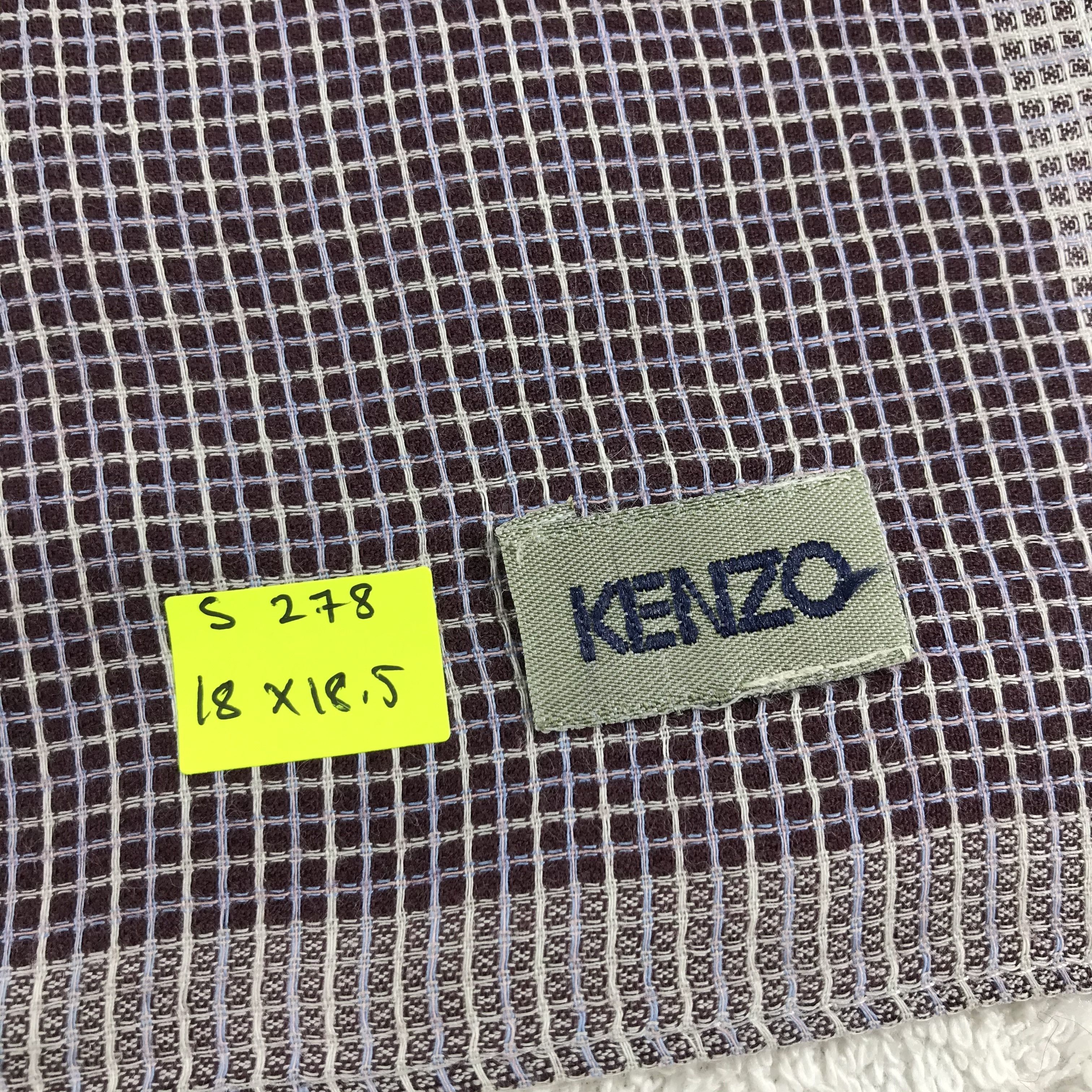 Kenzo × Vintage Kenzo Bandana / Handkerchief / Neckerchief - S278 Size ONE SIZE - 5 Thumbnail