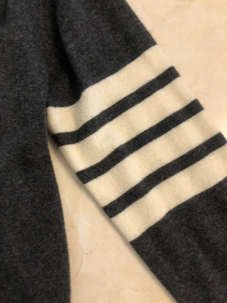 Thom Browne Thom Browne Dark grey cardigan Size US S / EU 44-46 / 1 - 3 Thumbnail
