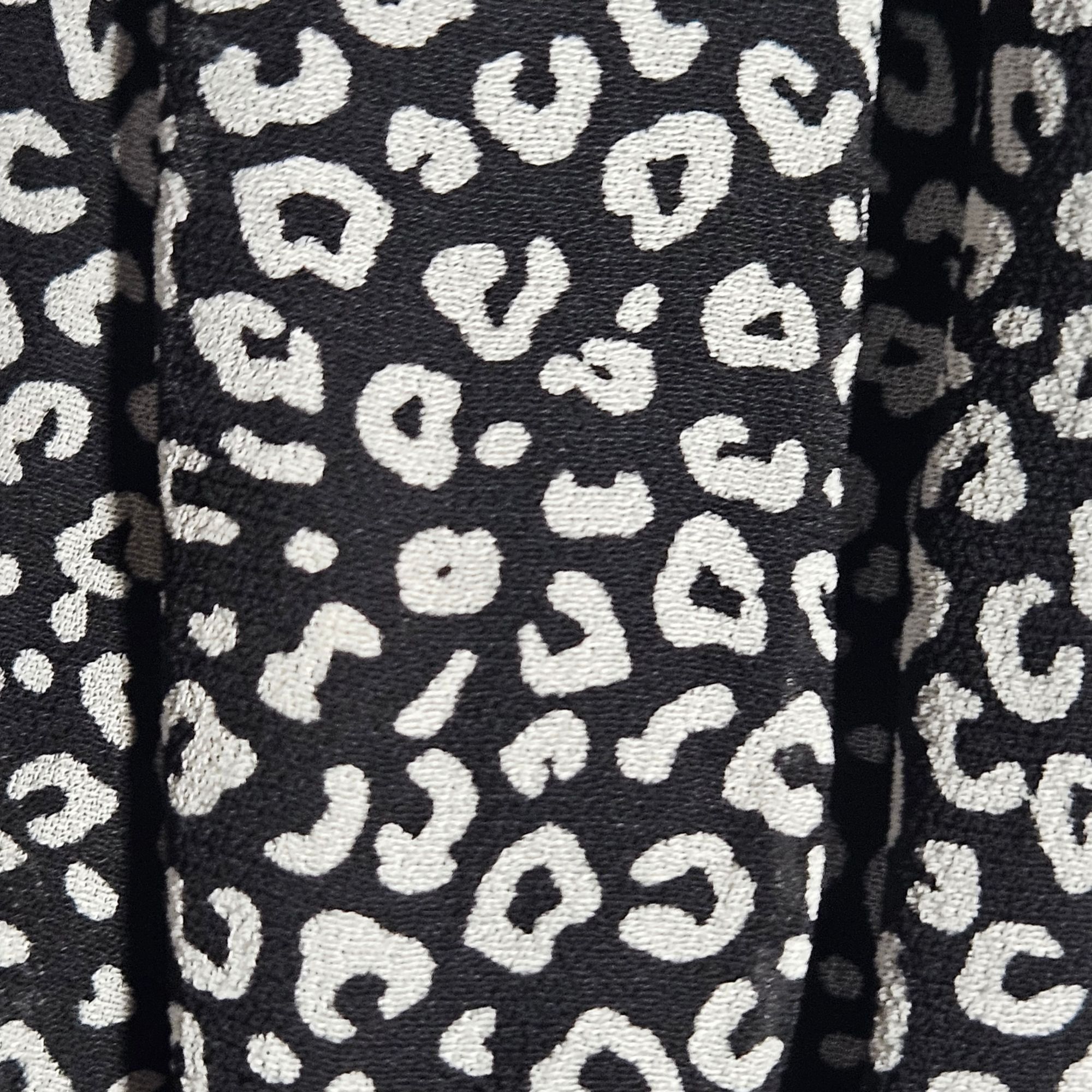 Anthropologie Maeve By Anthropologie Carolyn Black White Floral Long Sleev Size M / US 6-8 / IT 42-44 - 9 Thumbnail