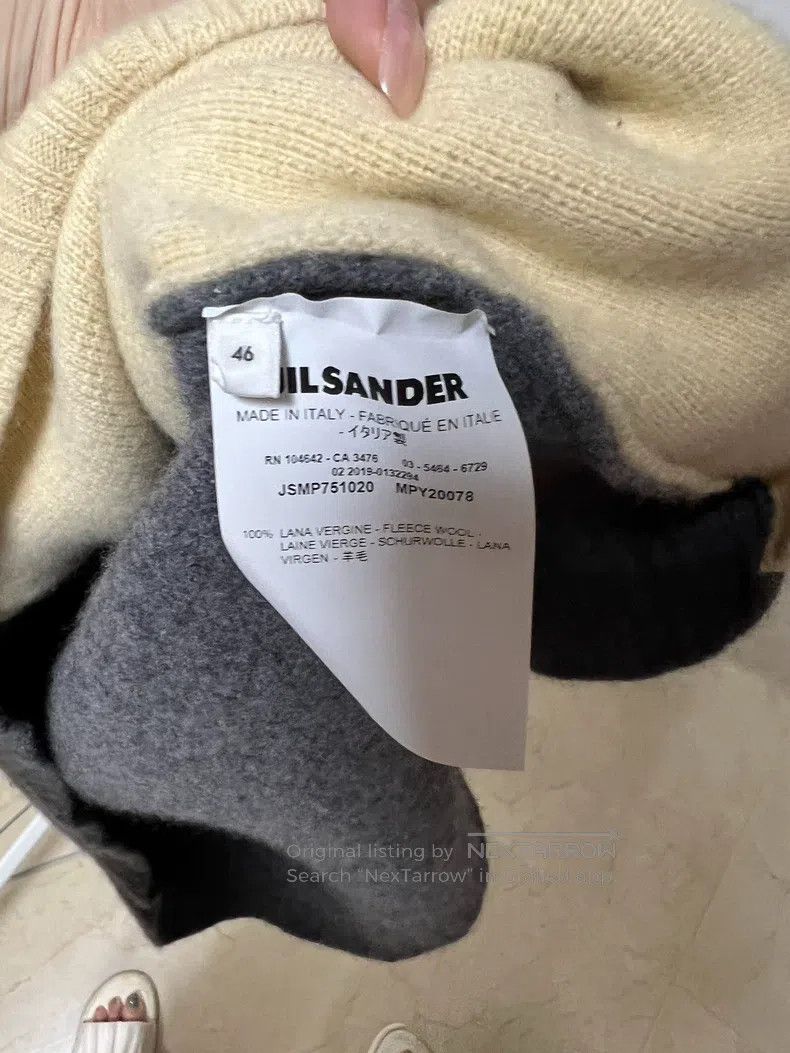 Jil Sander Jil Sander Patchwork Design Sweater Size US S / EU 44-46 / 1 - 5 Thumbnail
