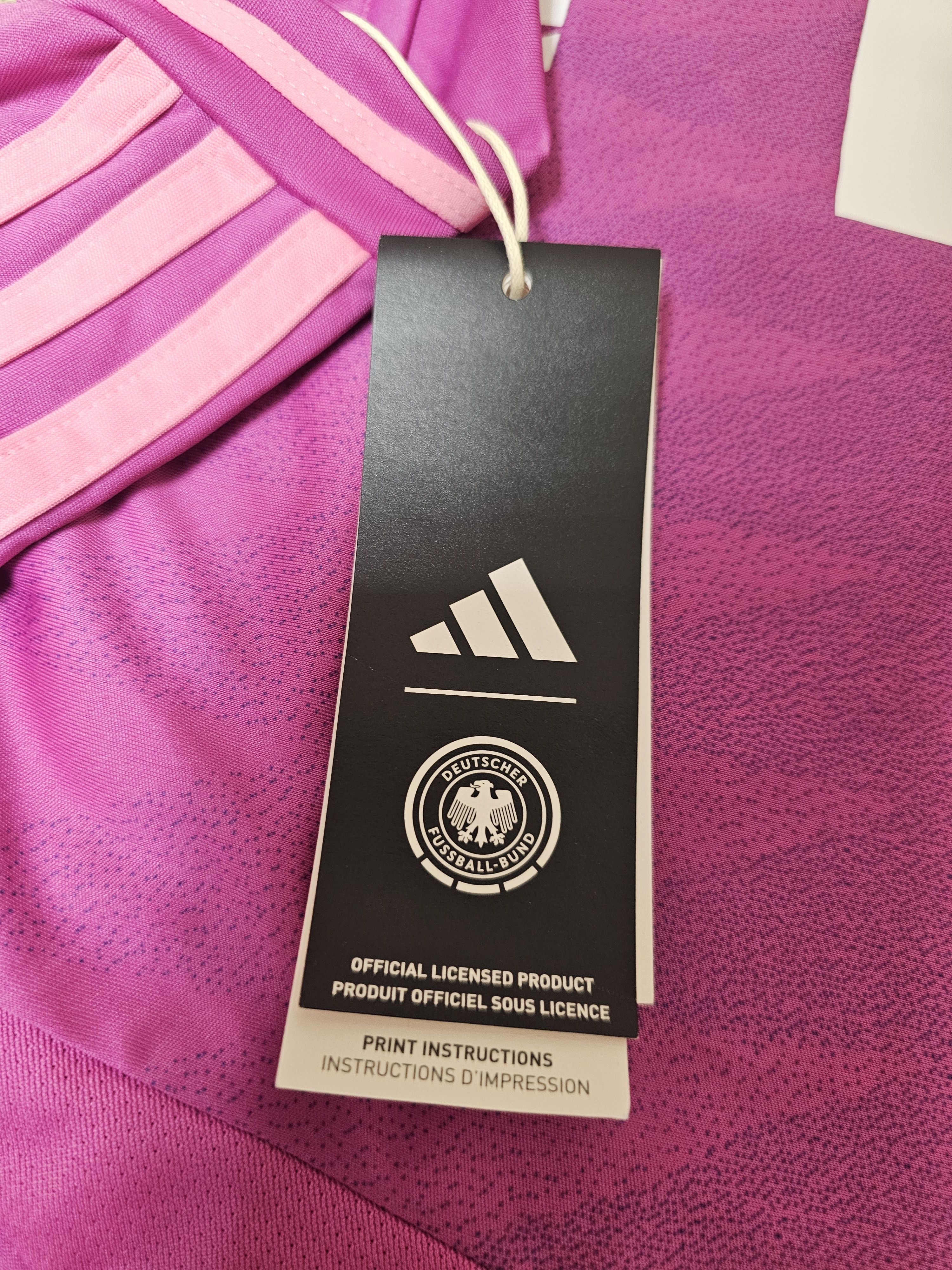 Adidas GERMANY 2024 AWAY EURO KROOS FOOTBALL SHIRT SOCCER JERSEY Size US XL / EU 56 / 4 - 7 Thumbnail
