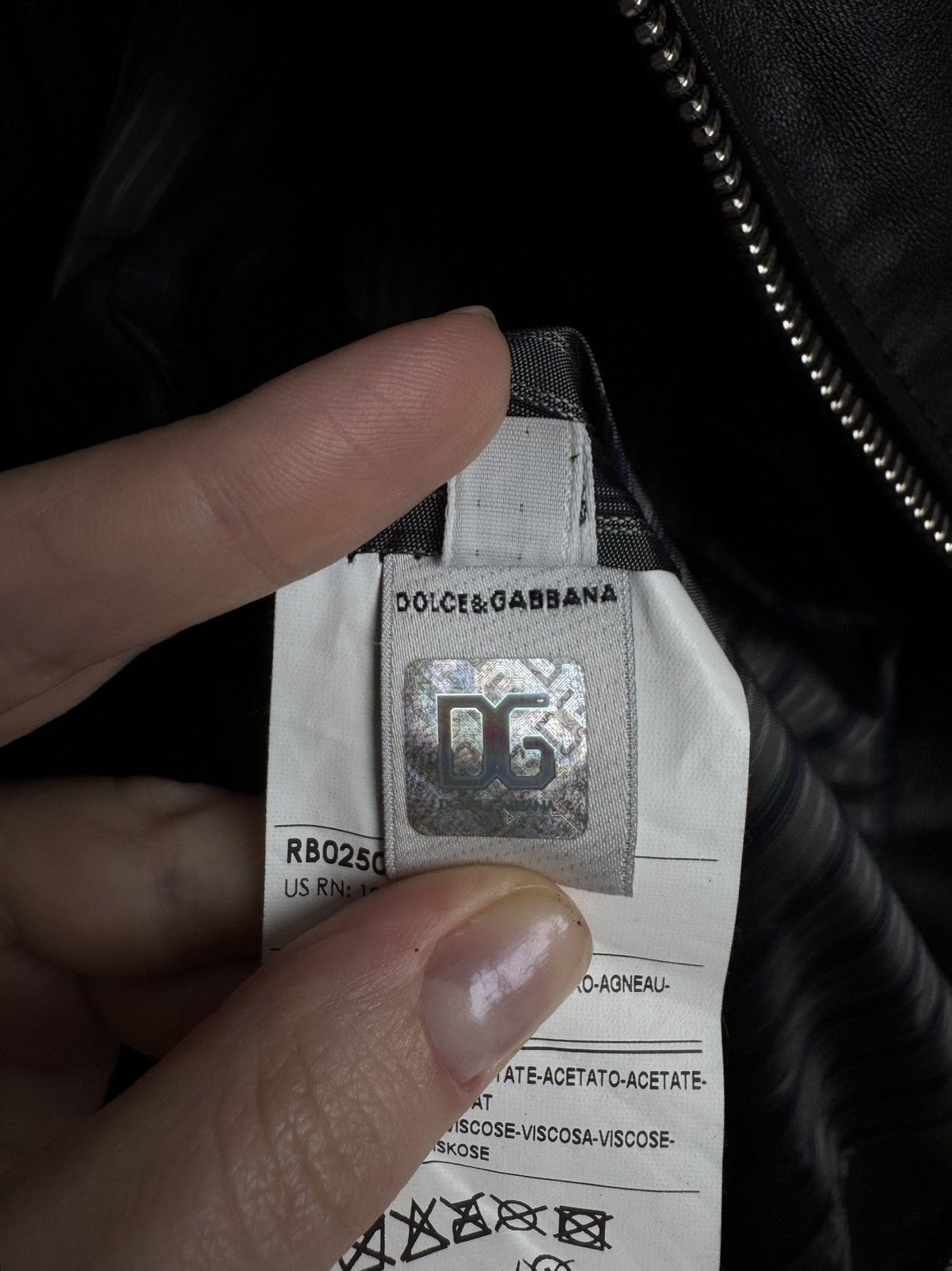Dolce & Gabbana 2000s Dolce & Gabbana Multipocket Black Leather Jacket Size US L / EU 52-54 / 3 - 18 Thumbnail