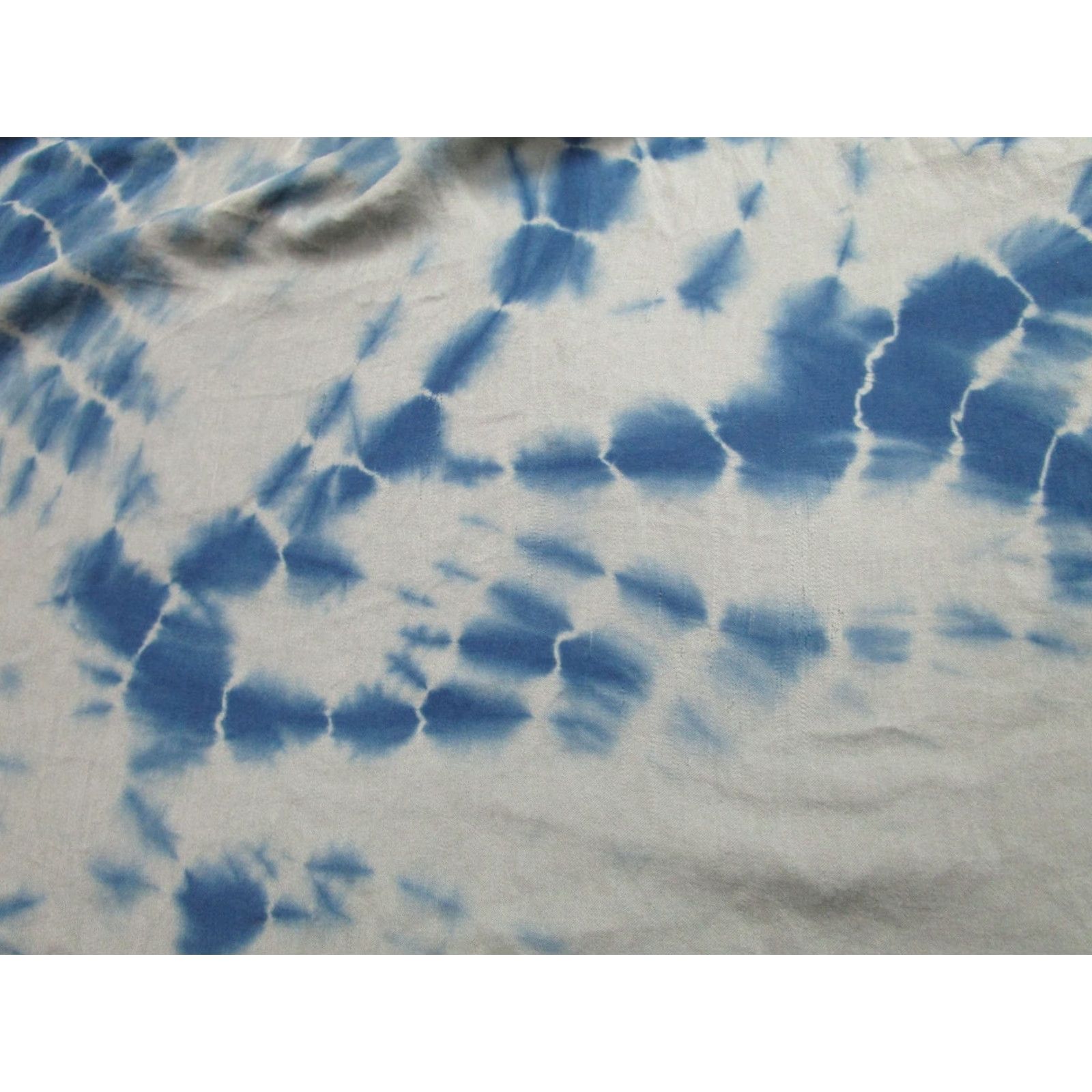 Vintage Dolan Left Coast Collection Dress Womens Large Green Blue Tie Dye Long Sleeve Size L / US 10 / IT 46 - 4 Thumbnail