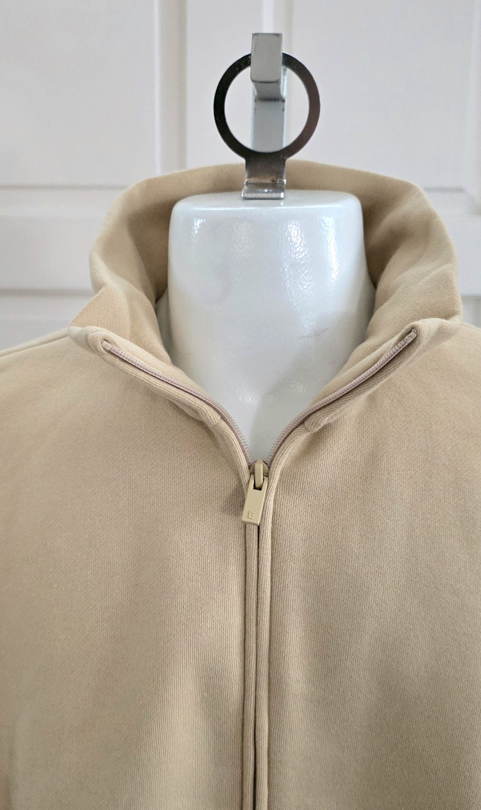 Fear of God Fear of God Essentials Full zip Jacket 'Sand' Beige Medium Size M / US 6-8 / IT 42-44 - 6 Thumbnail