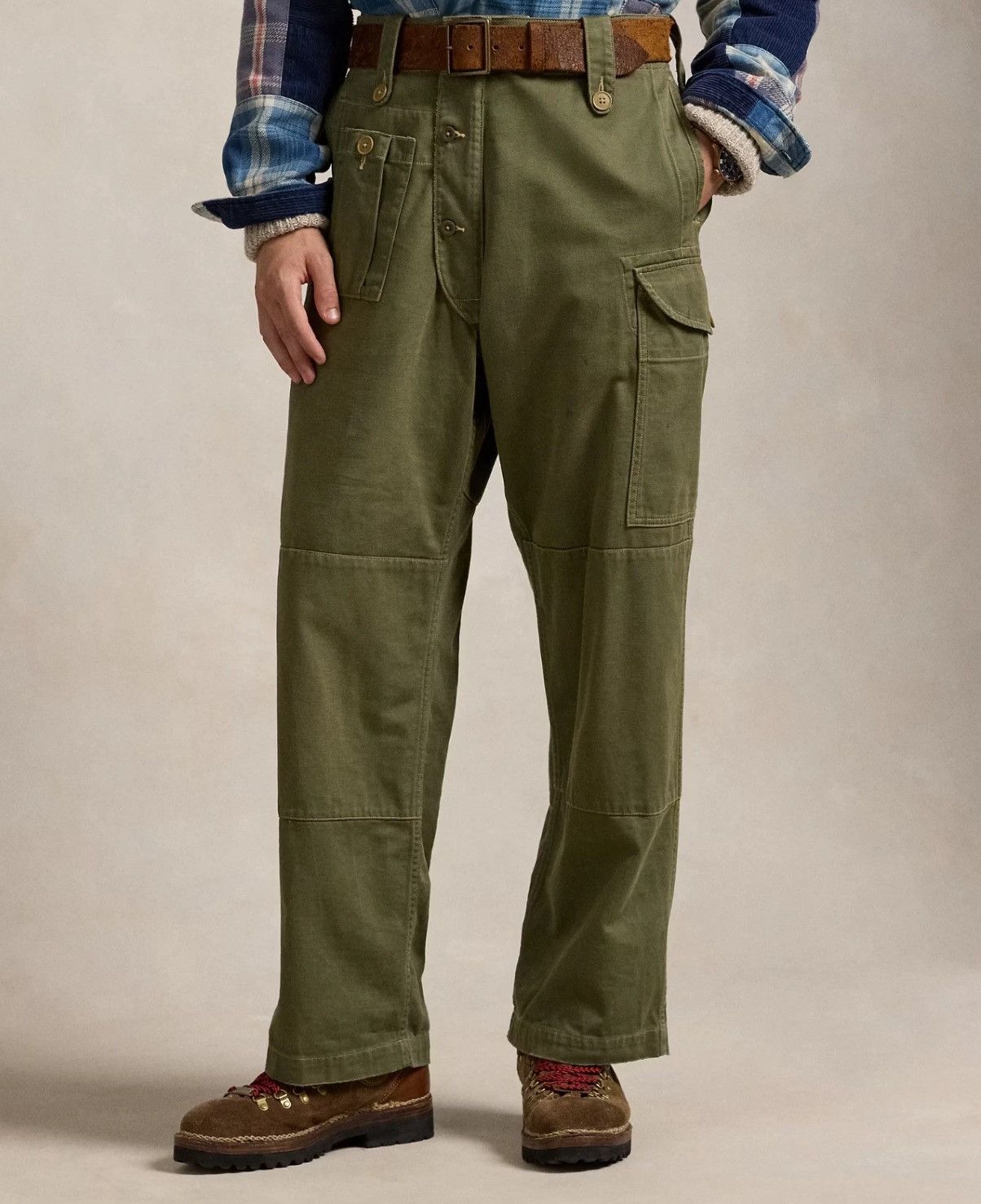 Polo Ralph Lauren 1940 military army hunting skeet cargo relaxed pants Size US 32 / EU 48 - 1 Thumbnail