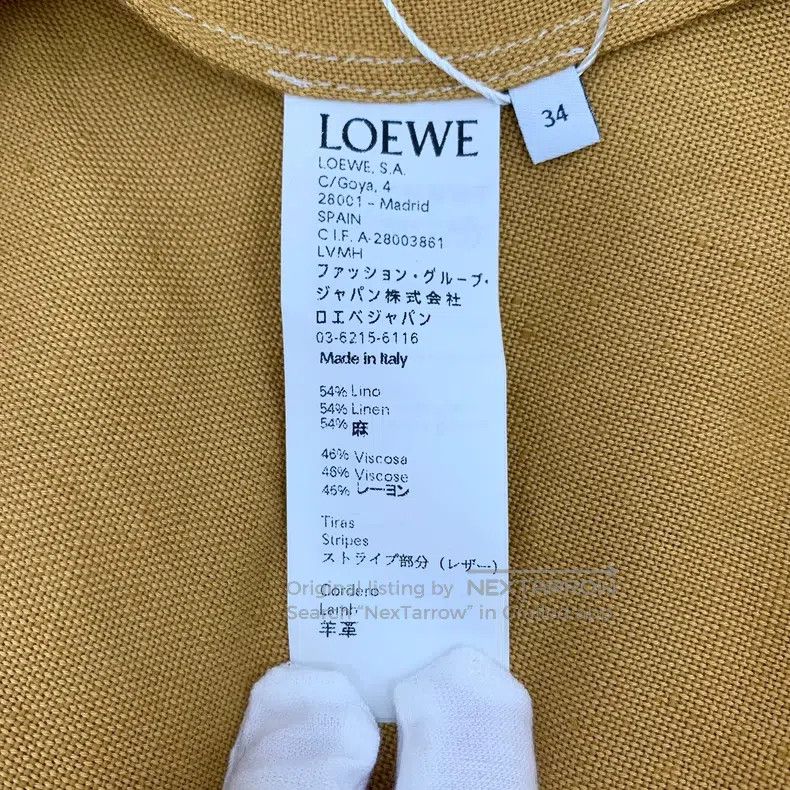 Loewe Loewe Orange Sheepskin Leather Asymmetrical Trench Coat Size XXS / US 00 / IT 34 - 7 Thumbnail