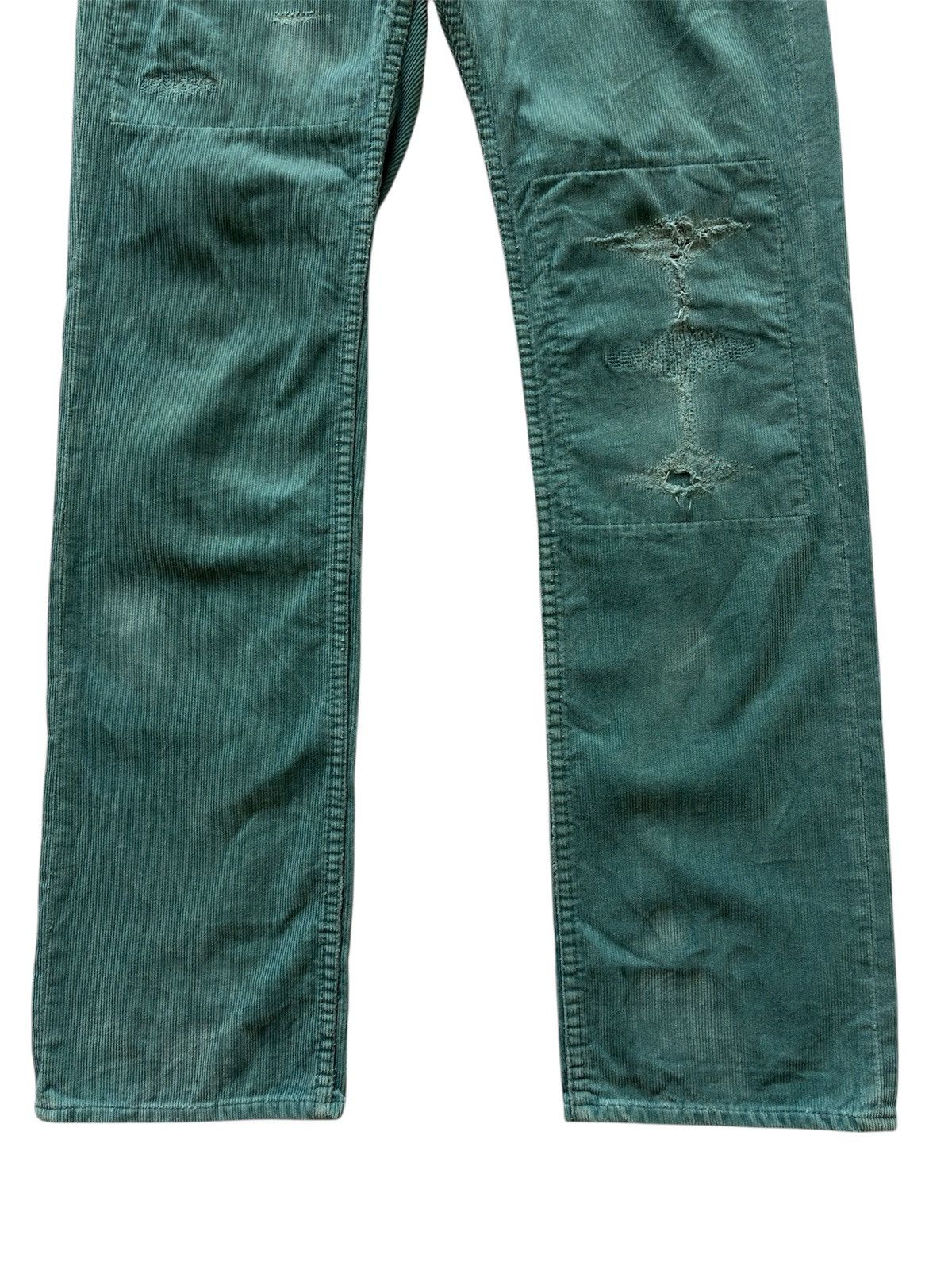 Pledge JAPANESE BRAND PLEDGE DISTRESSED CORDUROY PANTS Size US 32 / EU 48 - 4 Thumbnail