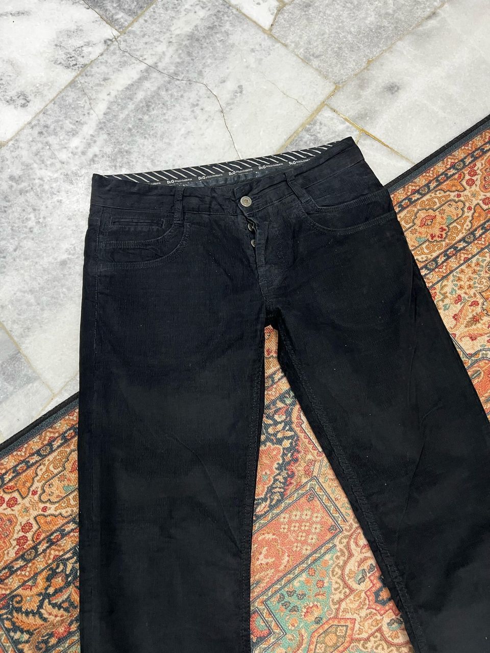 Dolce & Gabbana D&G Power Corduroy Pants Size US 33 - 3 Thumbnail