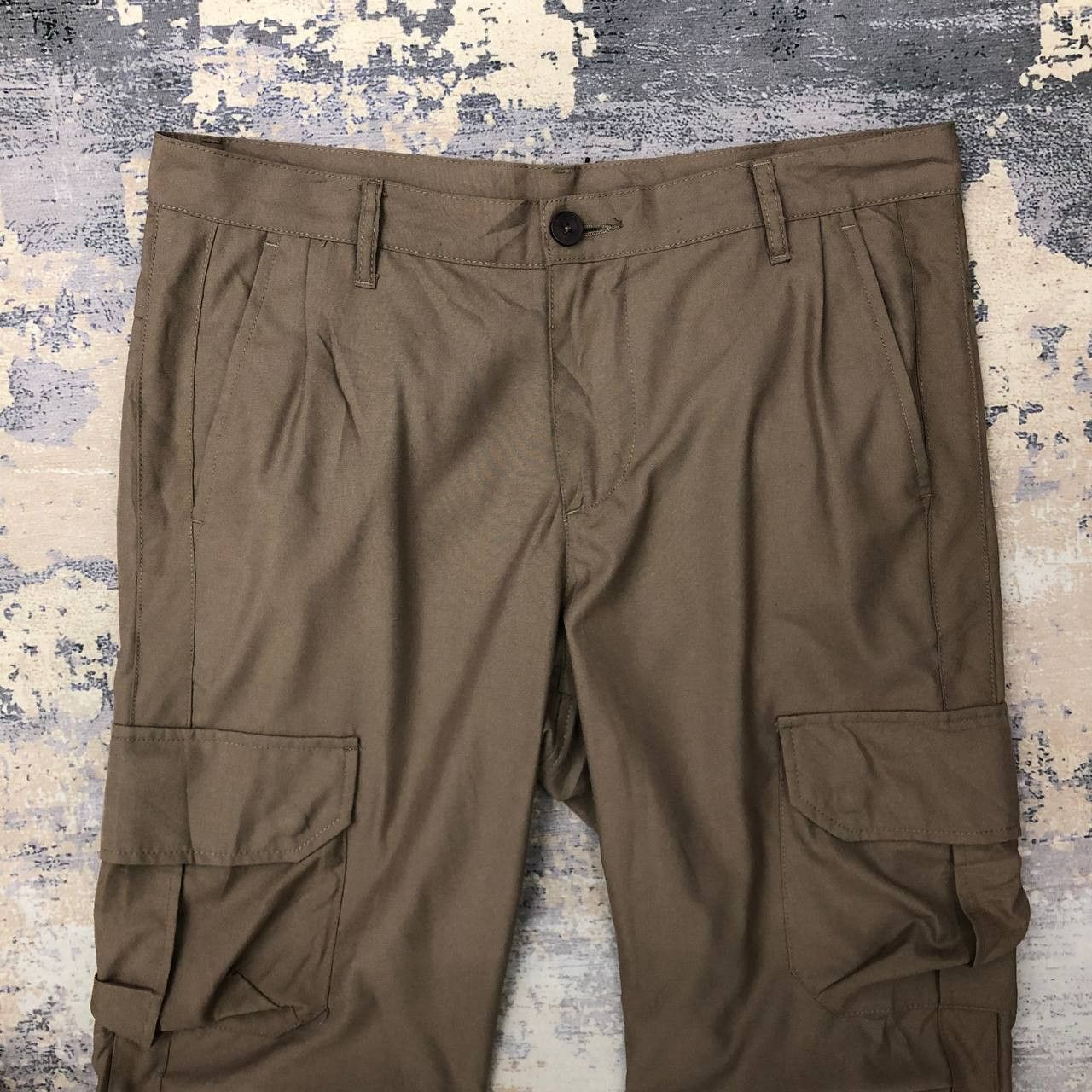 Japanese Brand P255 JUNMEN JAPAN TACTICAL ZIPPER CARGO PANTS Size US 34 / EU 50 - 3 Thumbnail