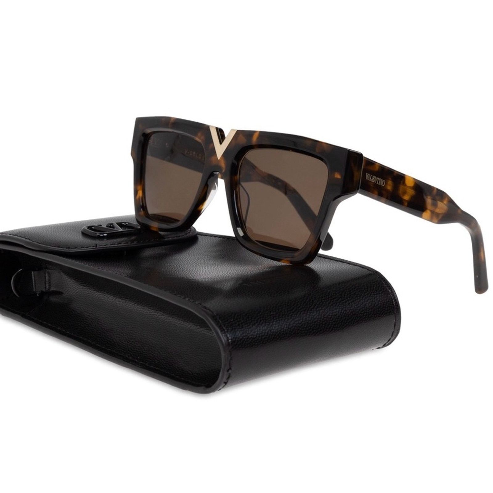 Valentino New! Valentino V GOLD I VLS 162B Sunglasses, Authentic Size ONE SIZE - 2 Thumbnail