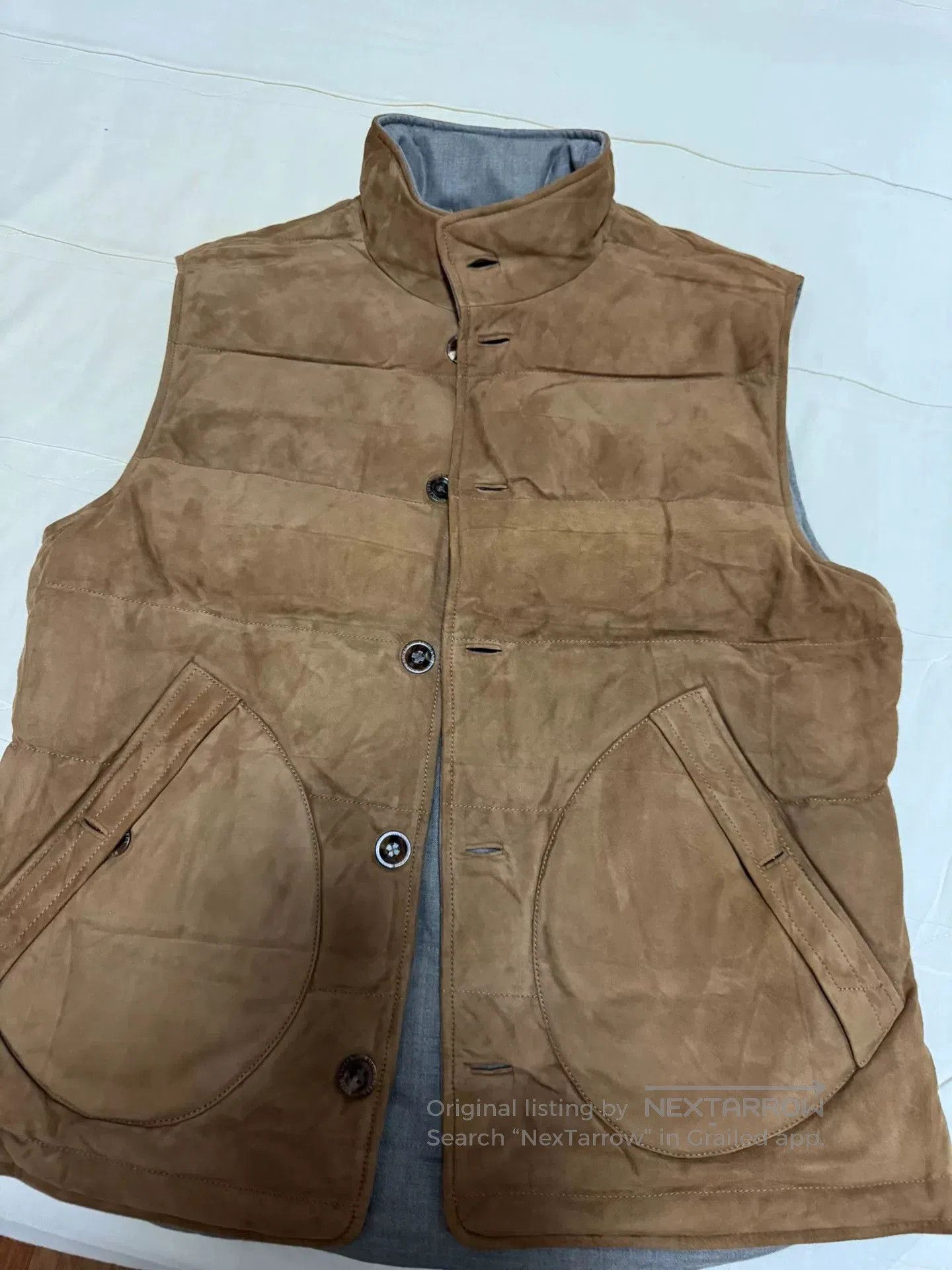 Ralph Lauren Purple Label Ralph Lauren Mardell Reversible Down Vest. Size US M / EU 48-50 / 2 - 1 Thumbnail